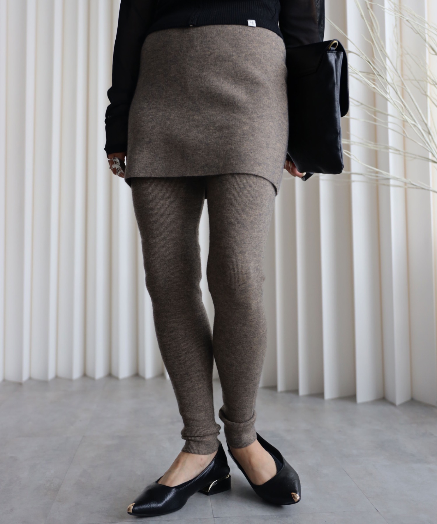 model：155cm. 着用サイズ：FREE
