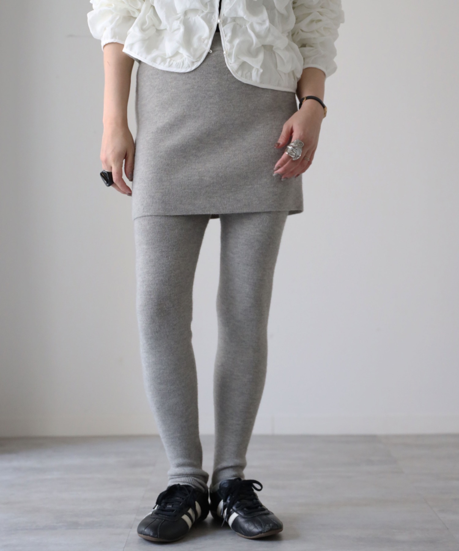 model：155cm. 着用サイズ：FREE