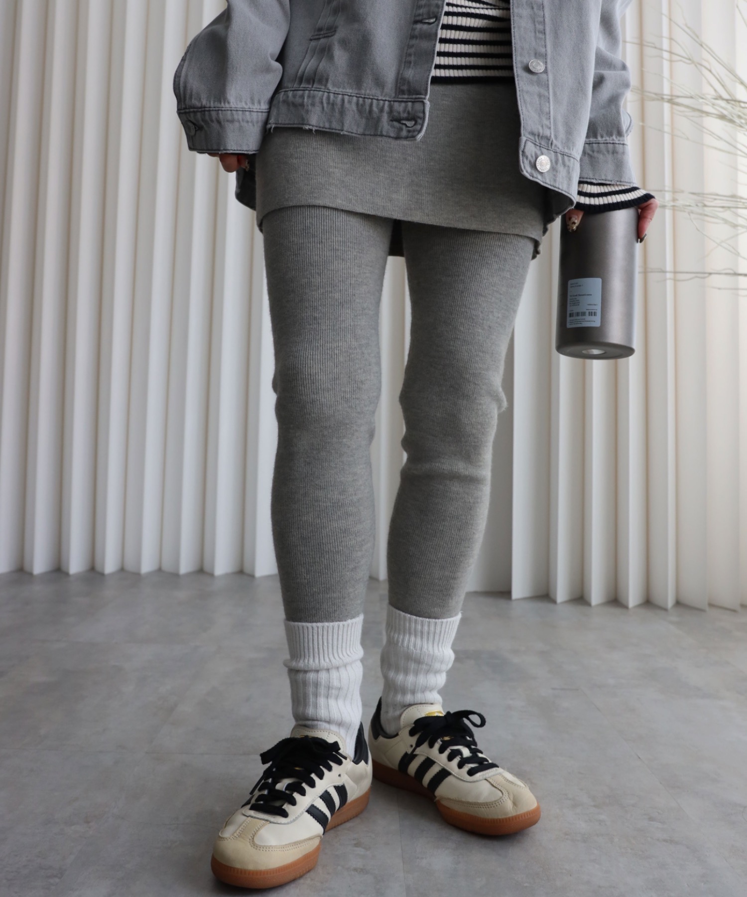 model：155cm. 着用サイズ：FREE