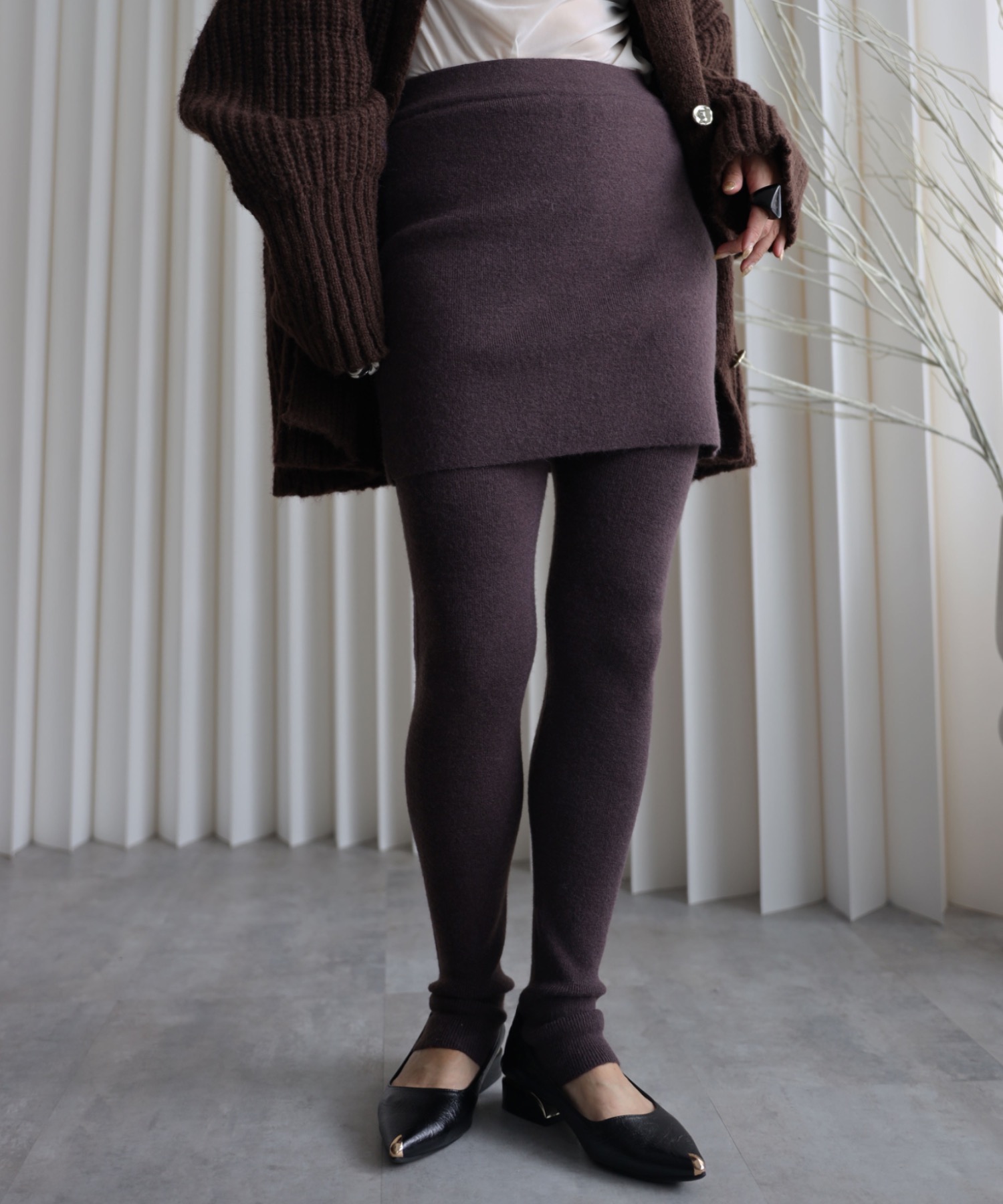 model：155cm. 着用サイズ：FREE