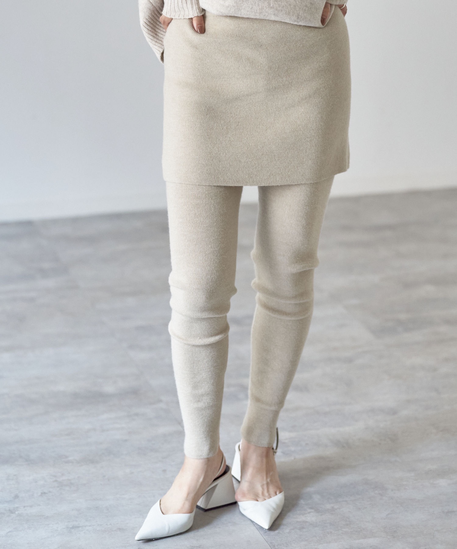model：163cm. 着用サイズ：FREE