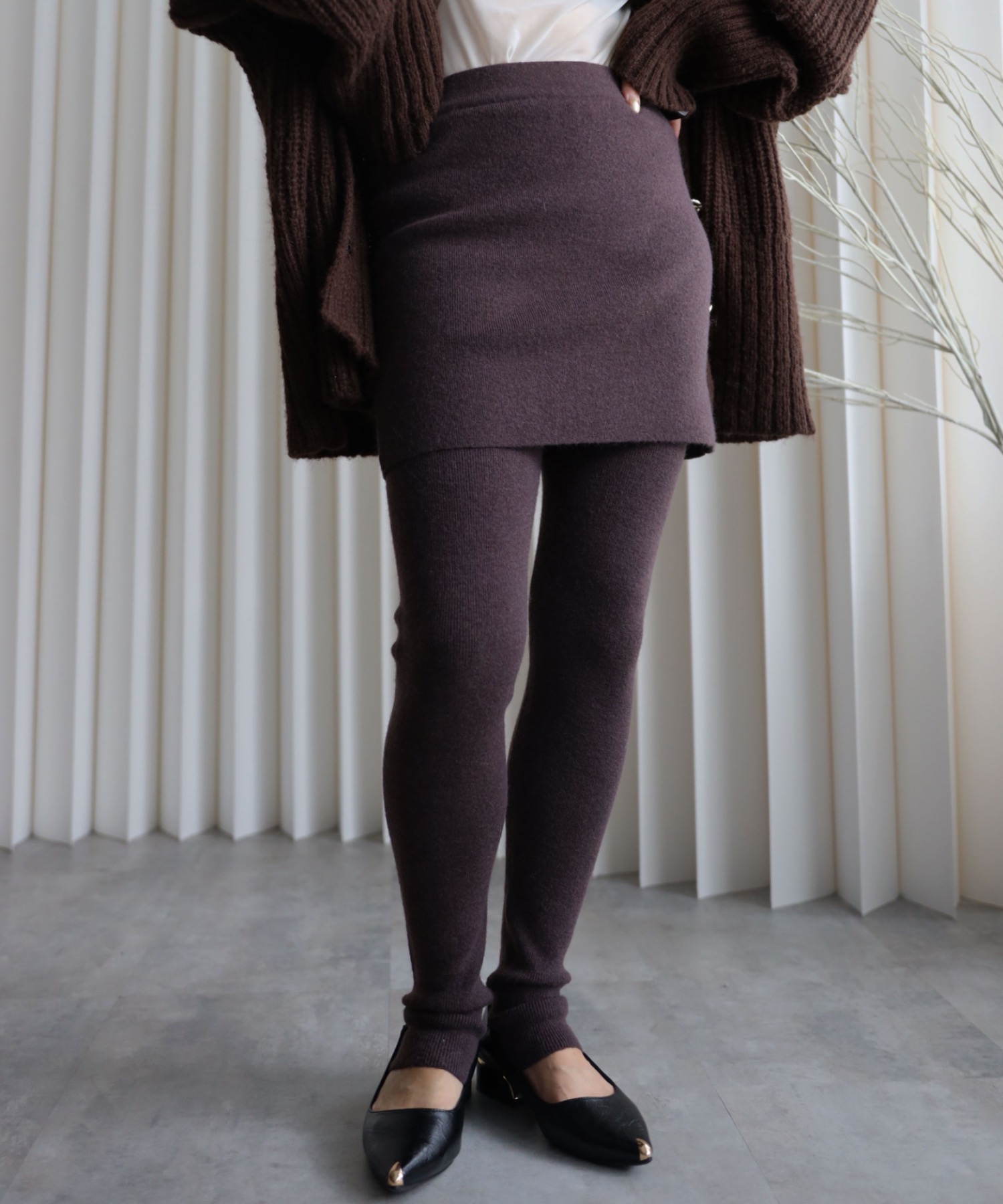 model：155cm. 着用サイズ：FREE