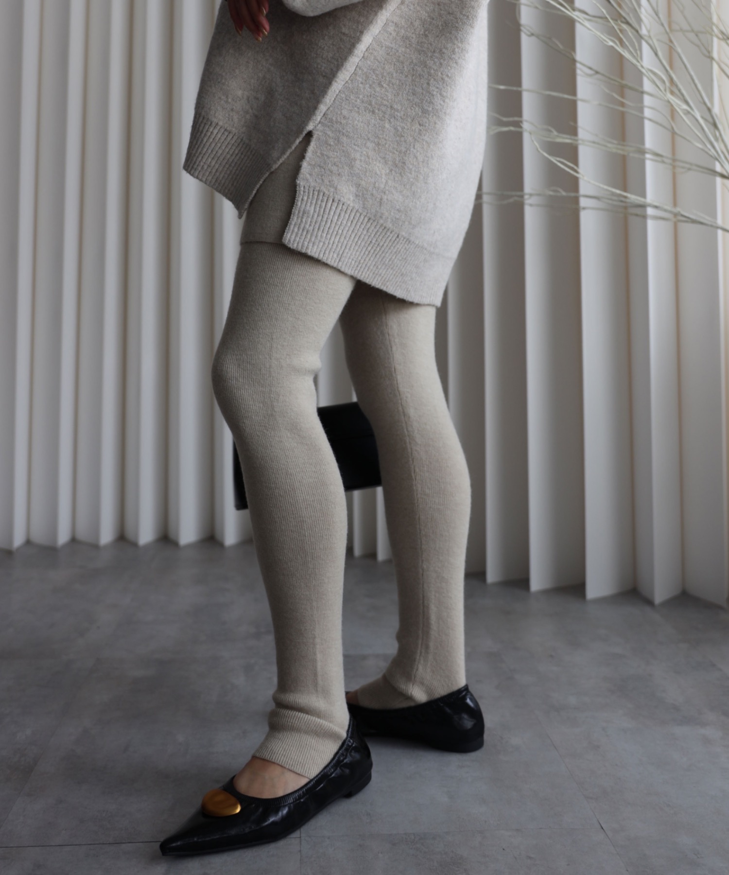 model：155cm. 着用サイズ：FREE
