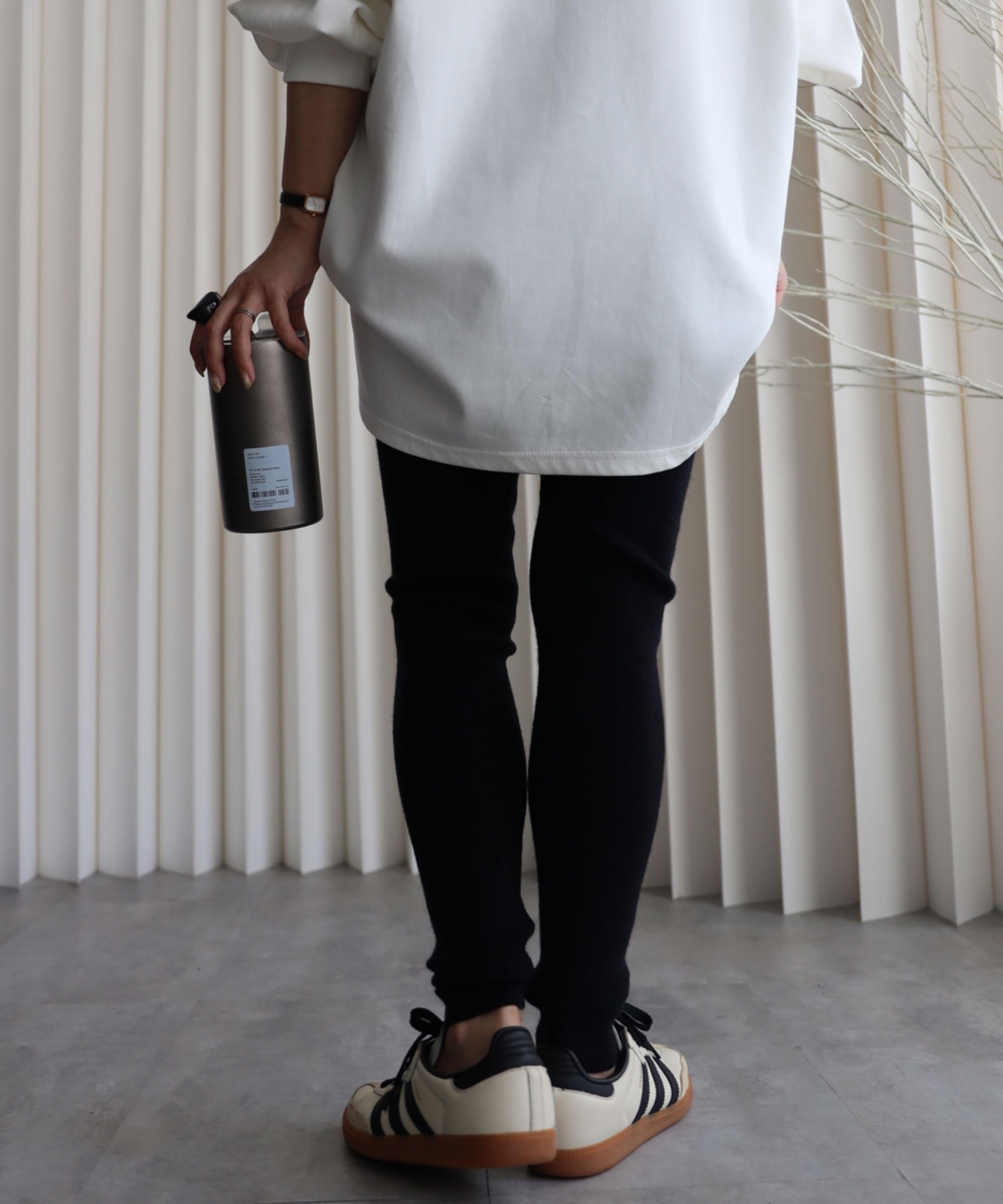 model：155cm. 着用サイズ：FREE