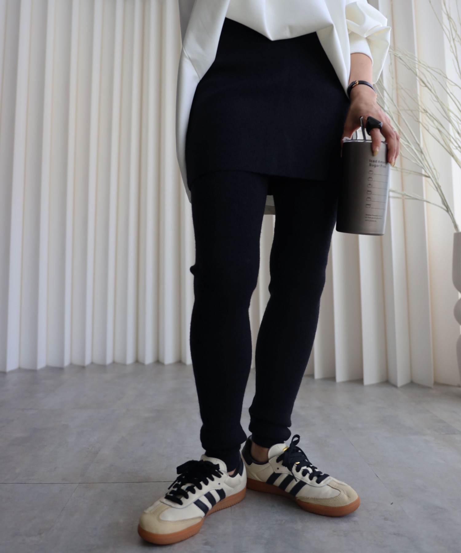 model：155cm. 着用サイズ：FREE