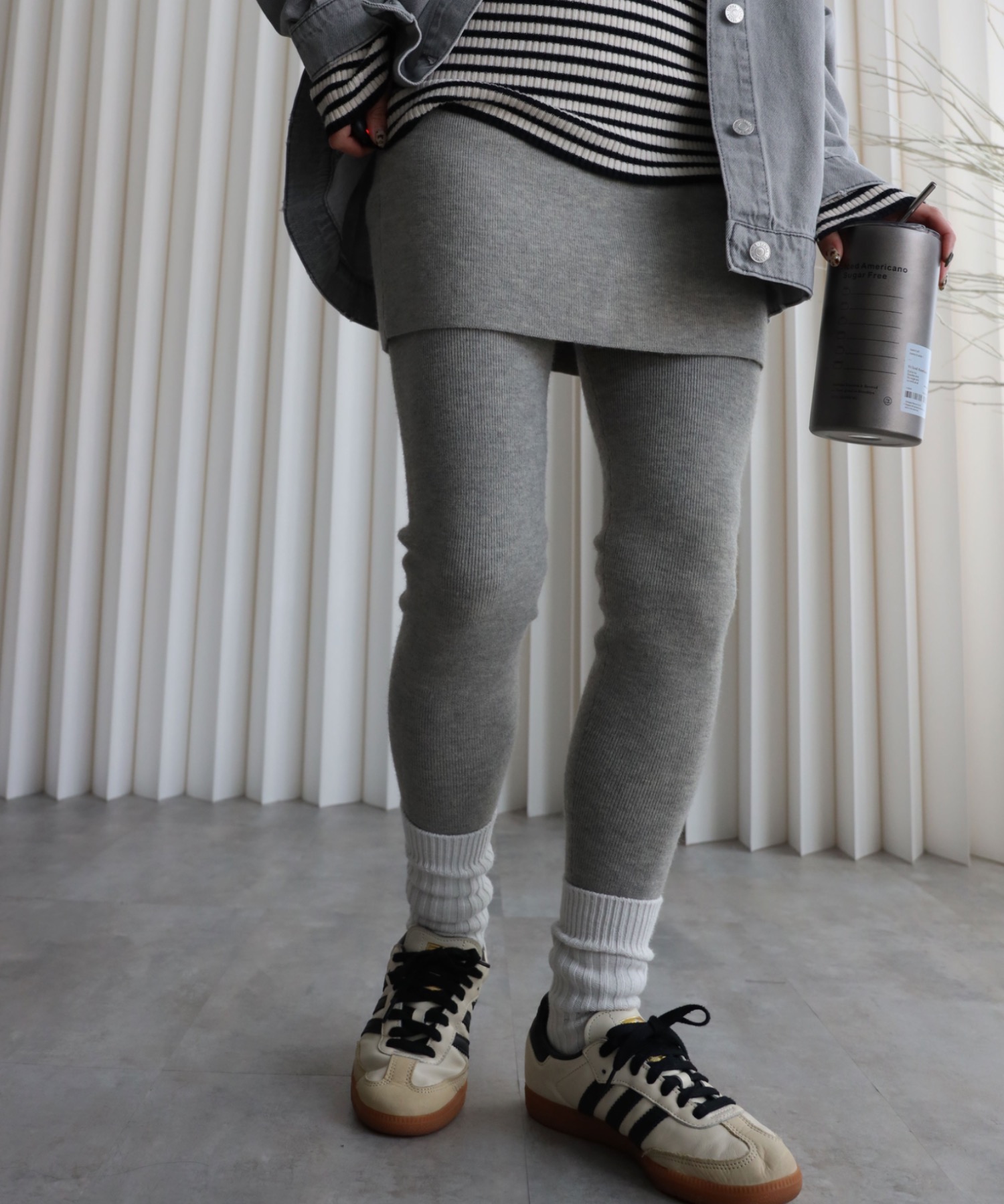 model：155cm. 着用サイズ：FREE