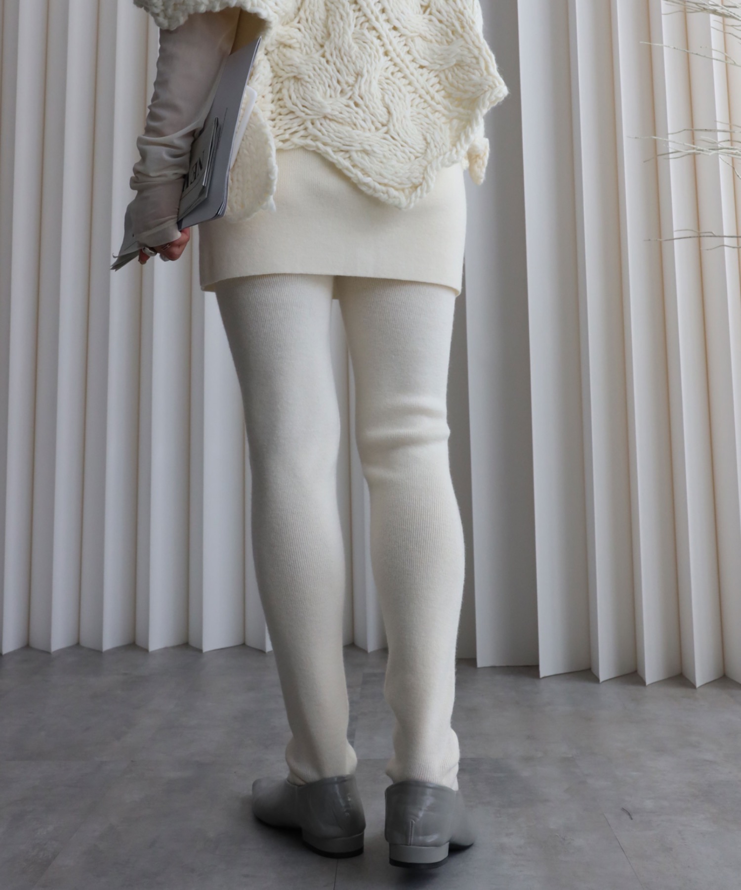 model：155cm. 着用サイズ：FREE
