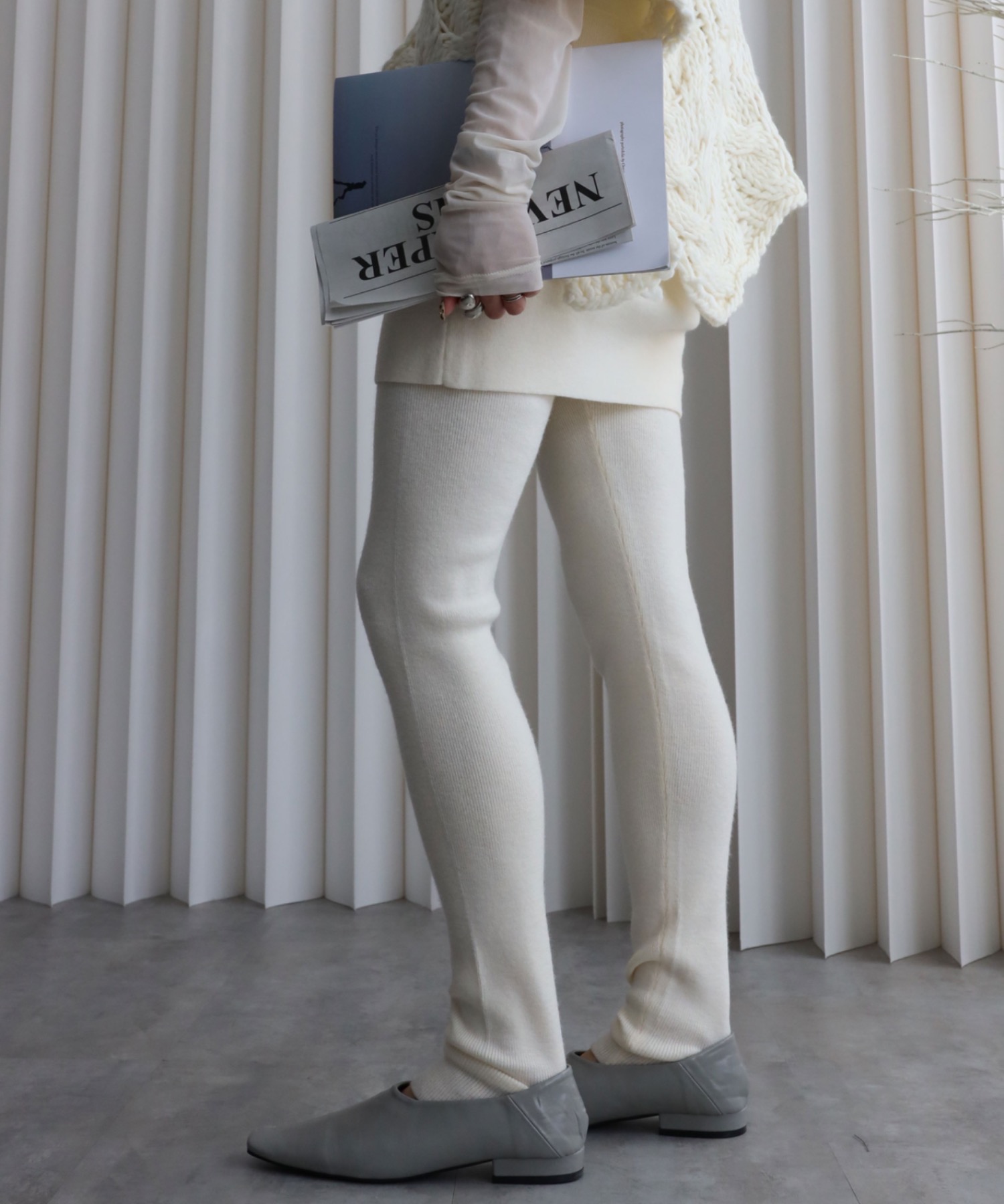 model：155cm. 着用サイズ：FREE