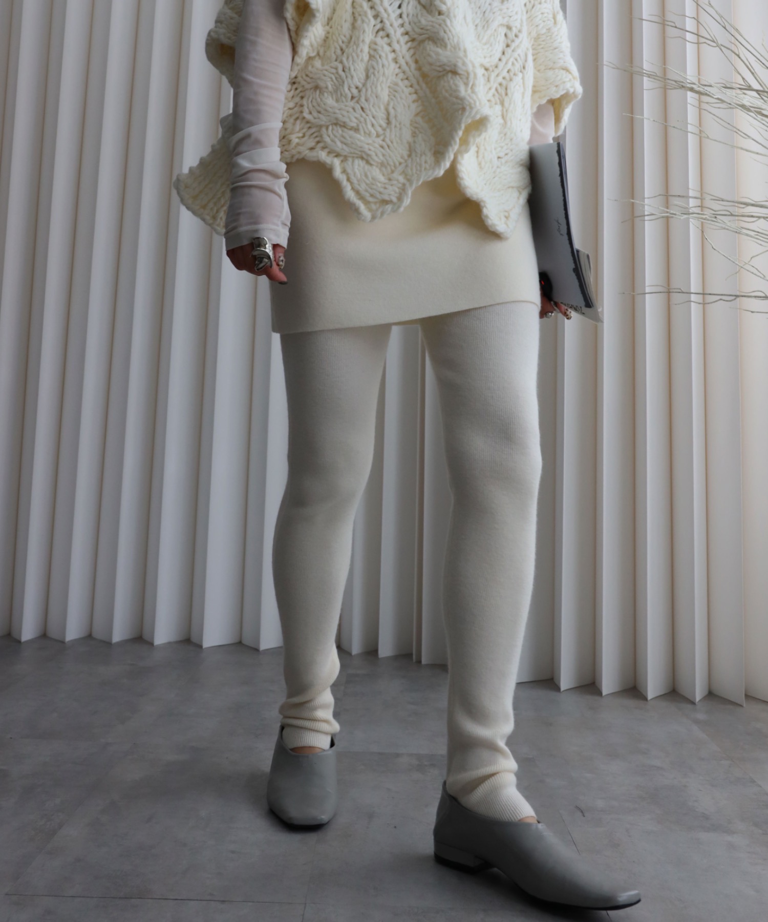 model：155cm. 着用サイズ：FREE