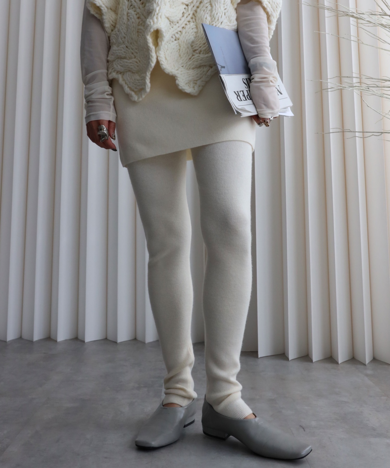 model：155cm. 着用サイズ：FREE