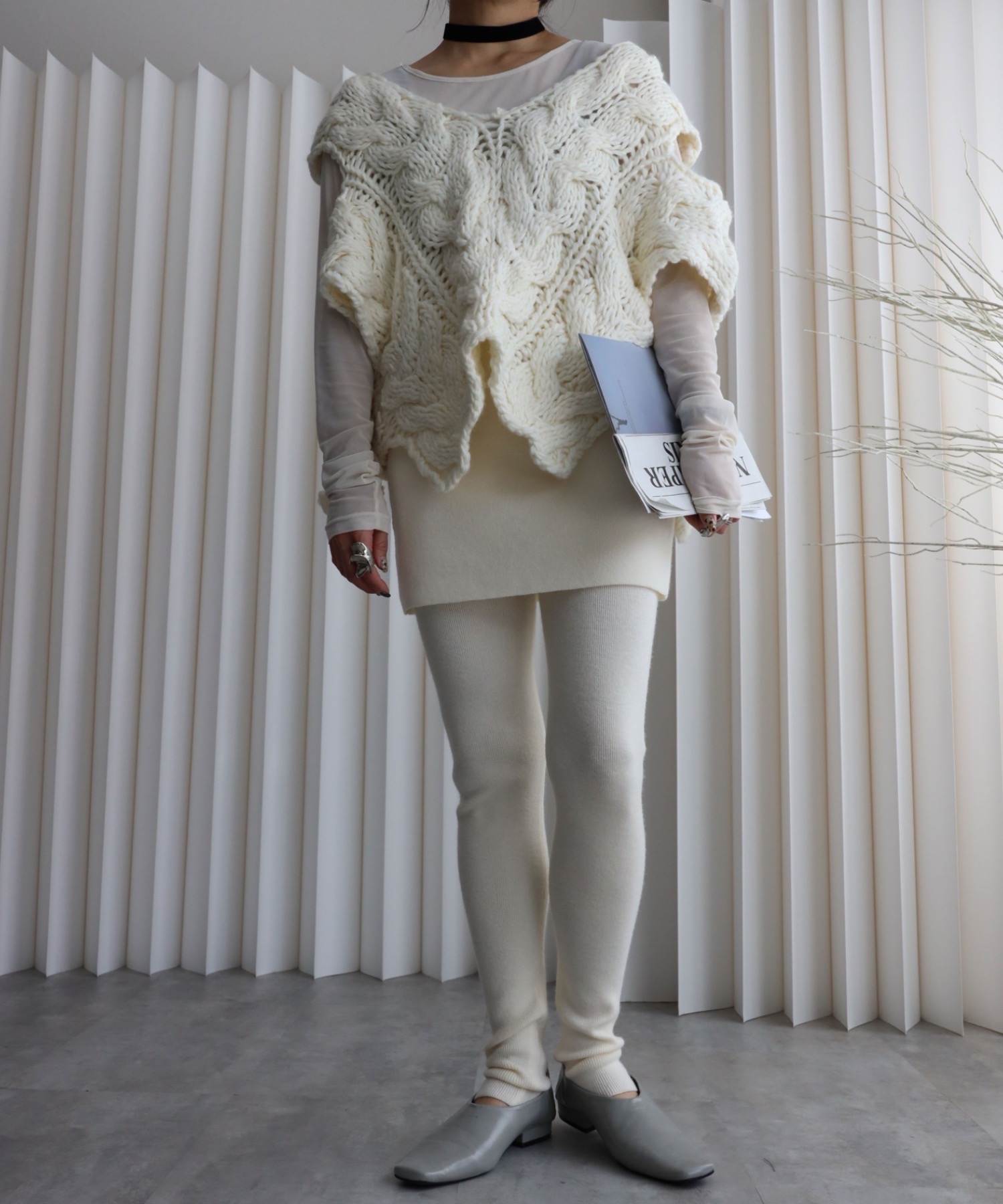 model：155cm. 着用サイズ：FREE