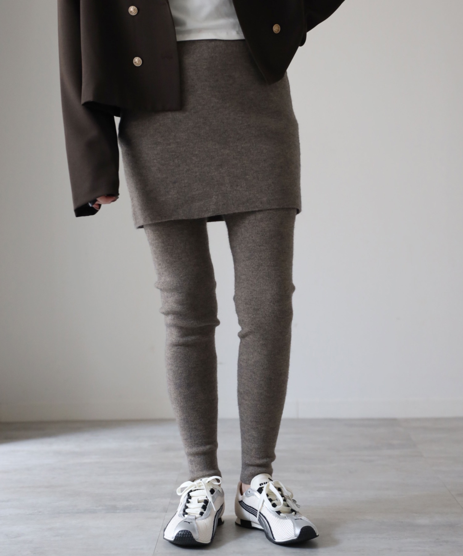 model：155cm. 着用サイズ：FREE