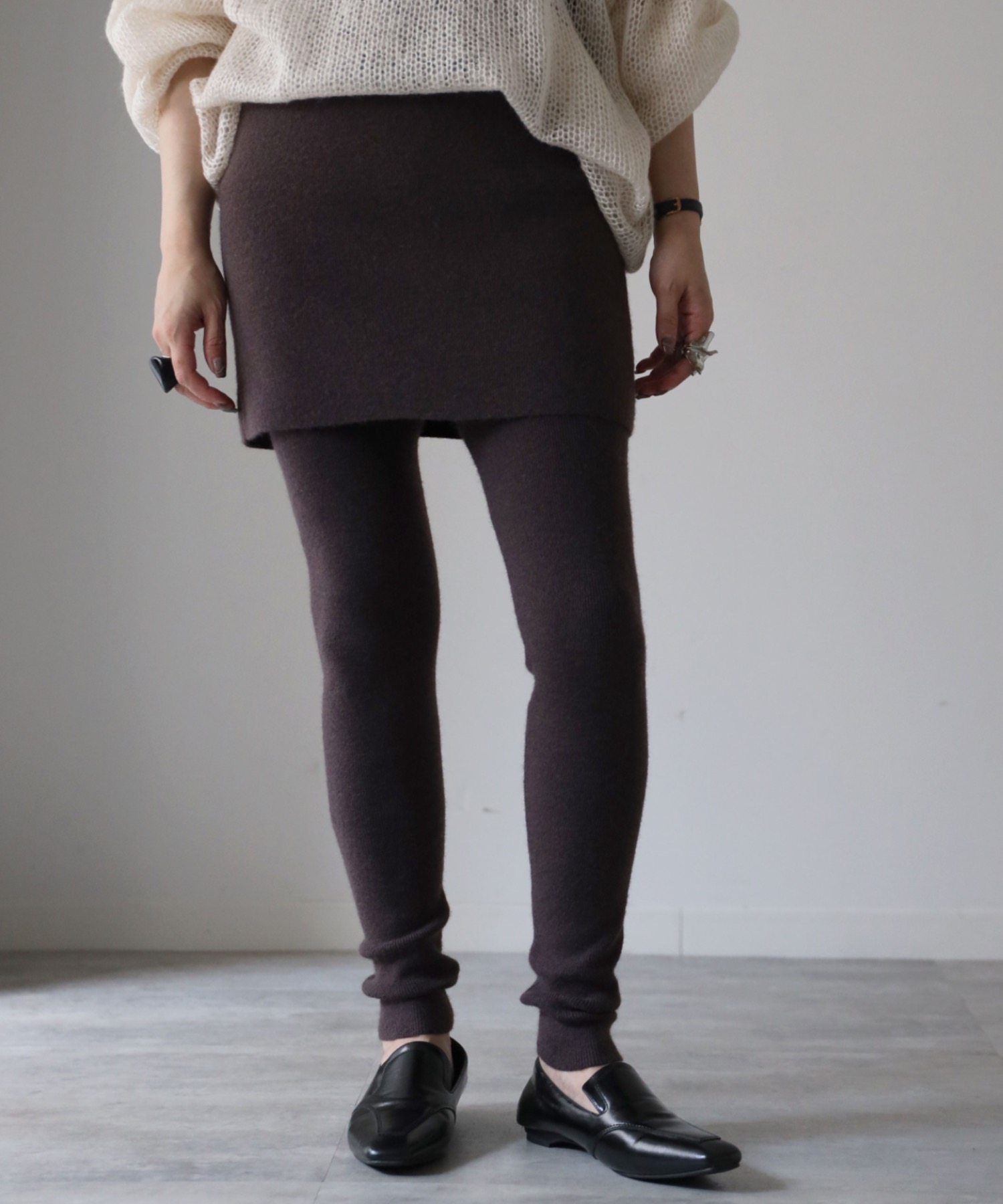 model：155cm. 着用サイズ：FREE