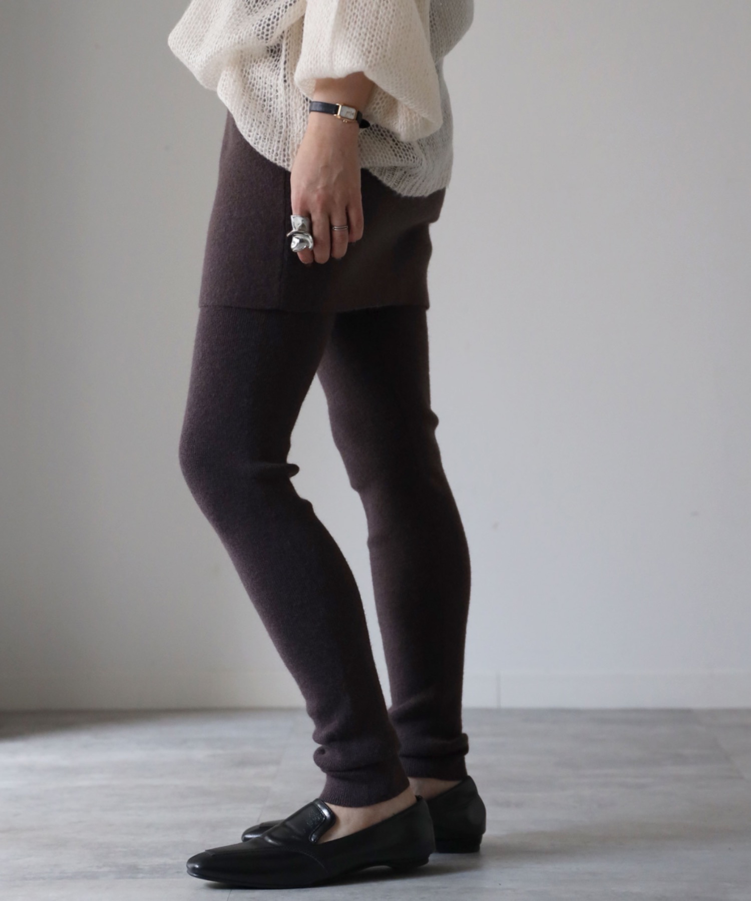 model：155cm. 着用サイズ：FREE