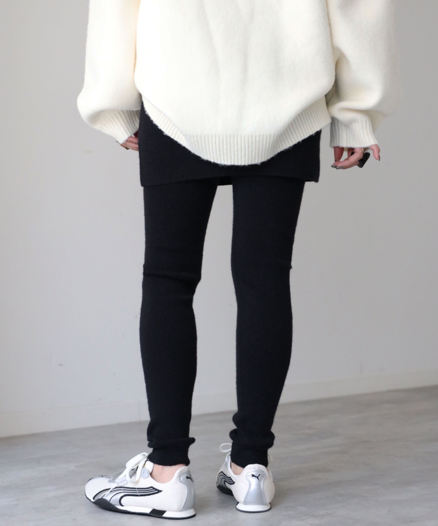 model：155cm. 着用サイズ：FREE