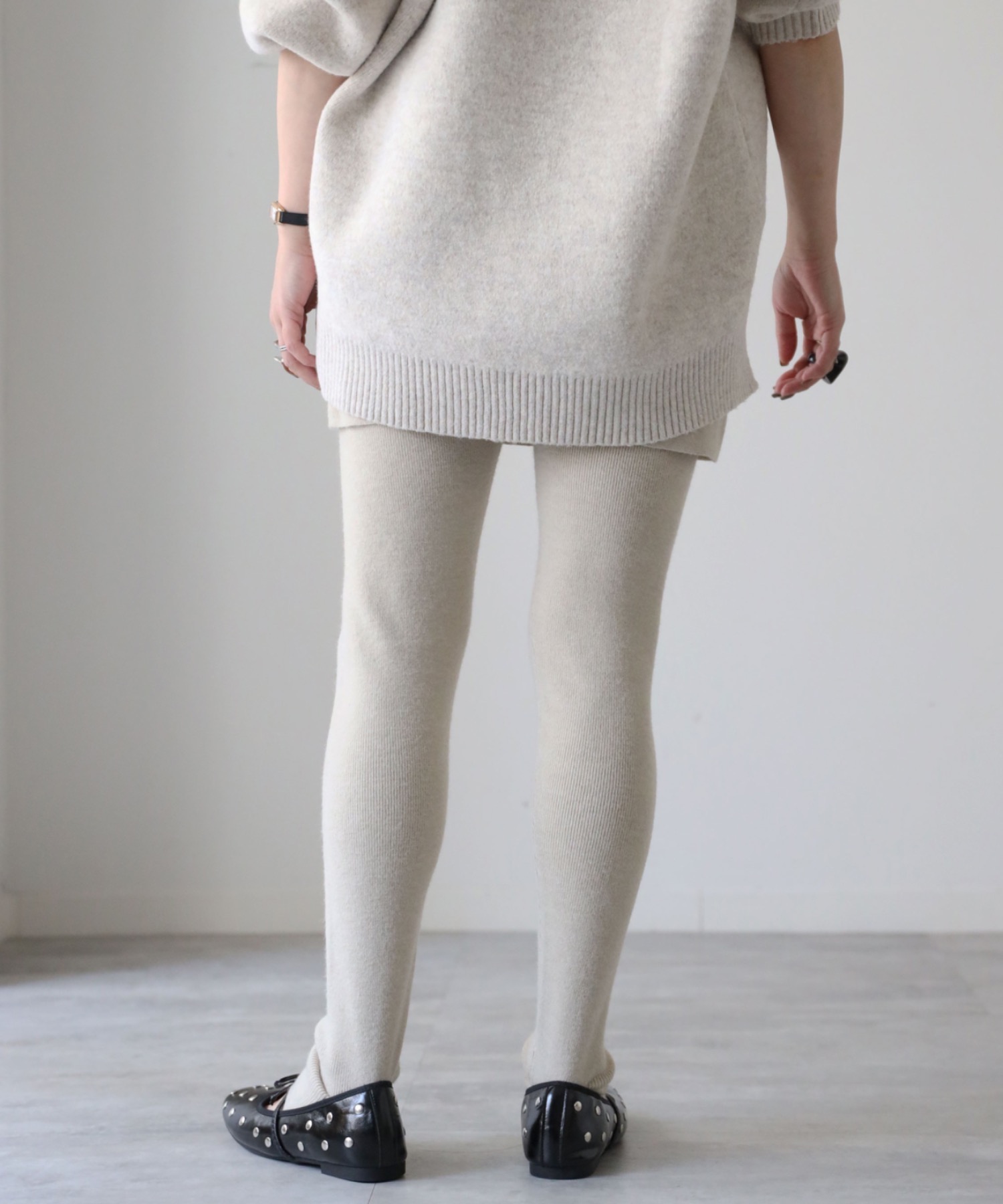 model：155cm. 着用サイズ：FREE