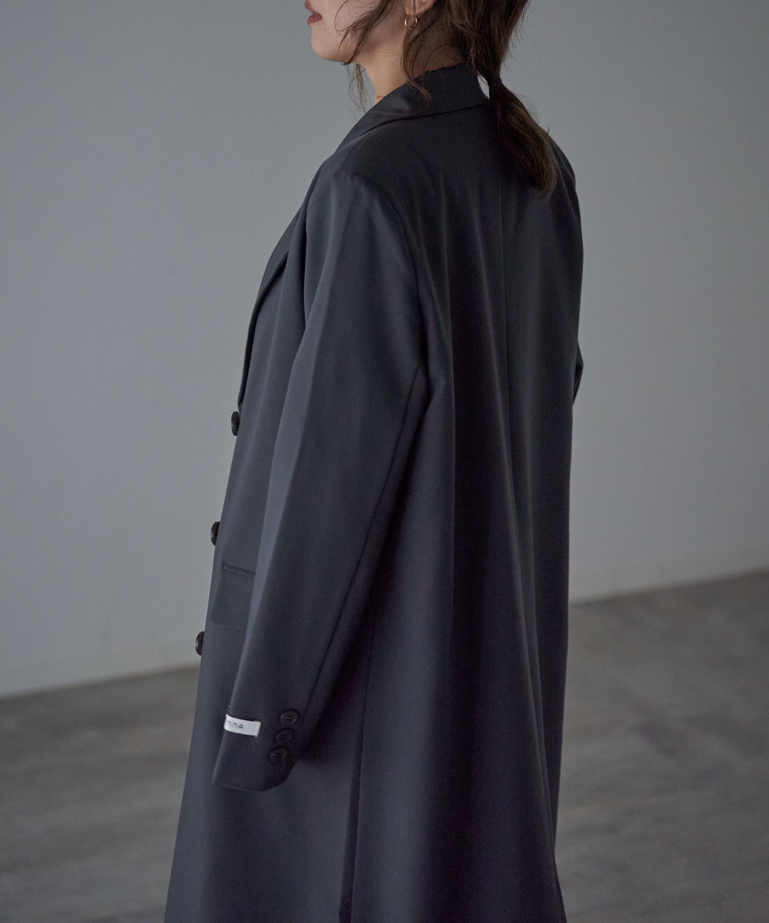 model：163cm. 着用サイズ：FREE