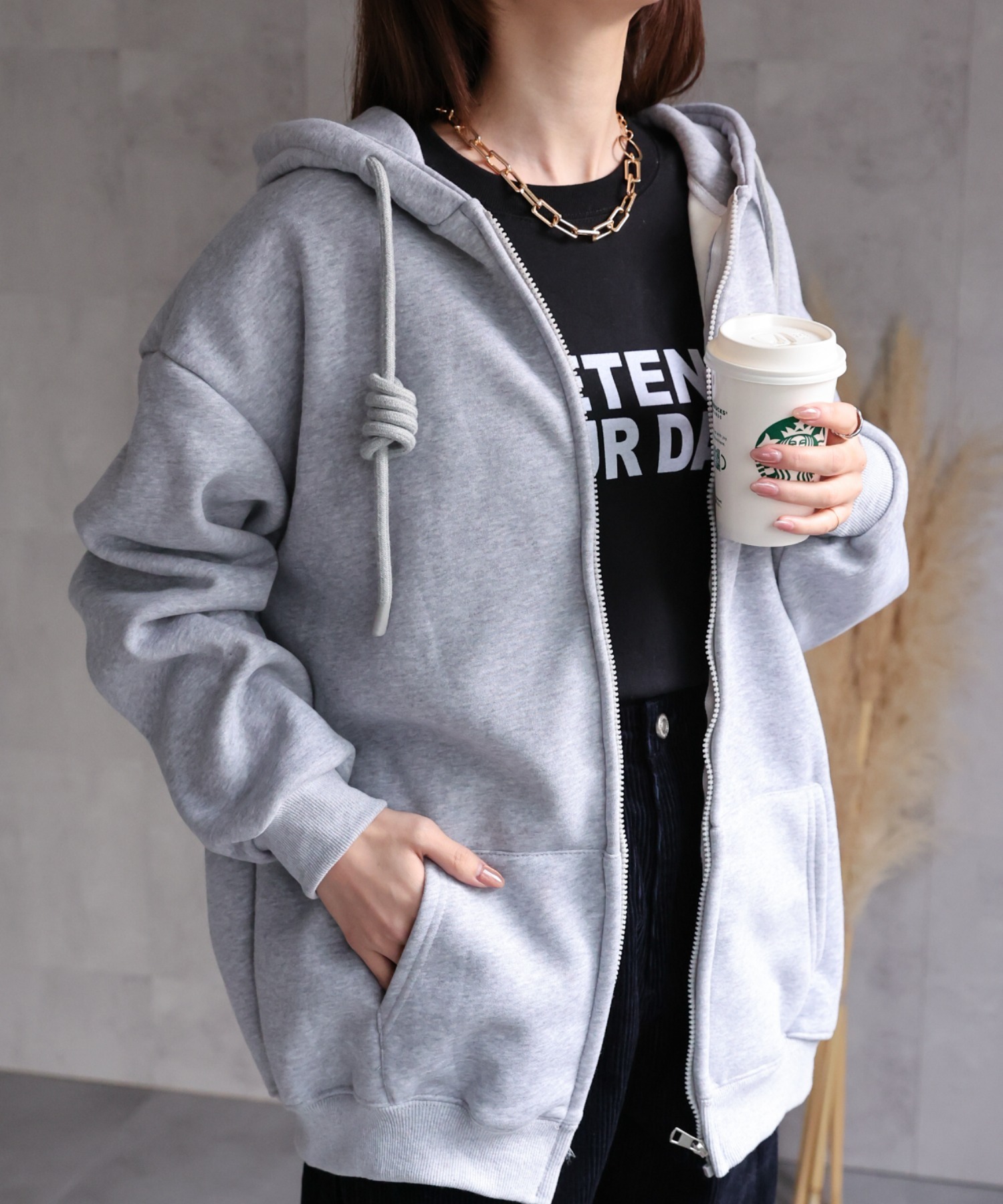 model:162cm 着用サイズ：F