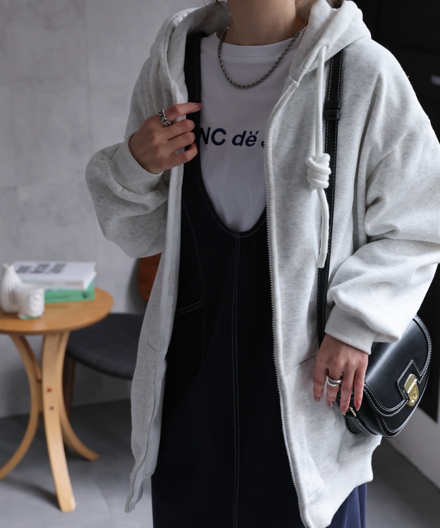 model:162cm 着用サイズ：F