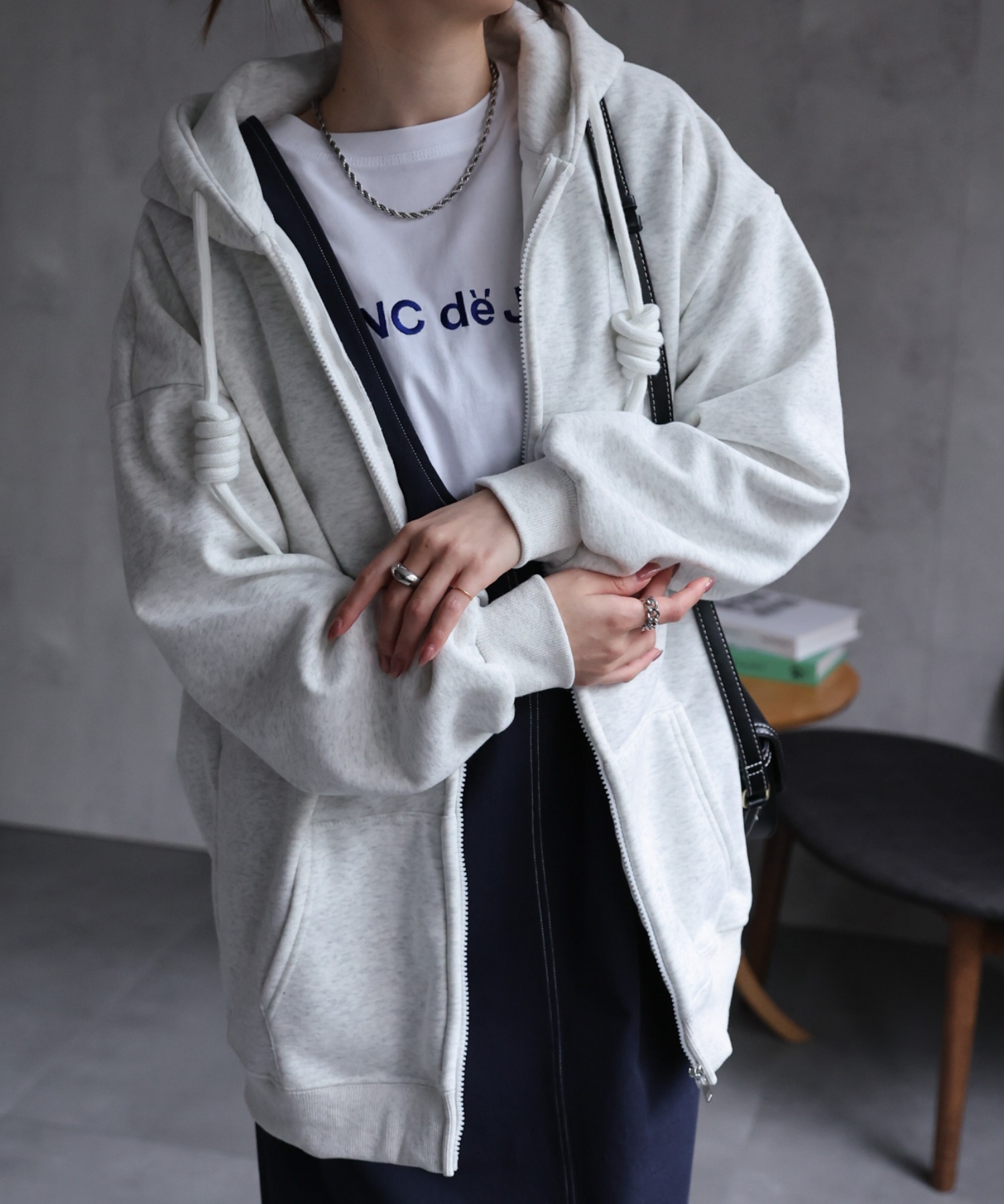 model:162cm 着用サイズ：F