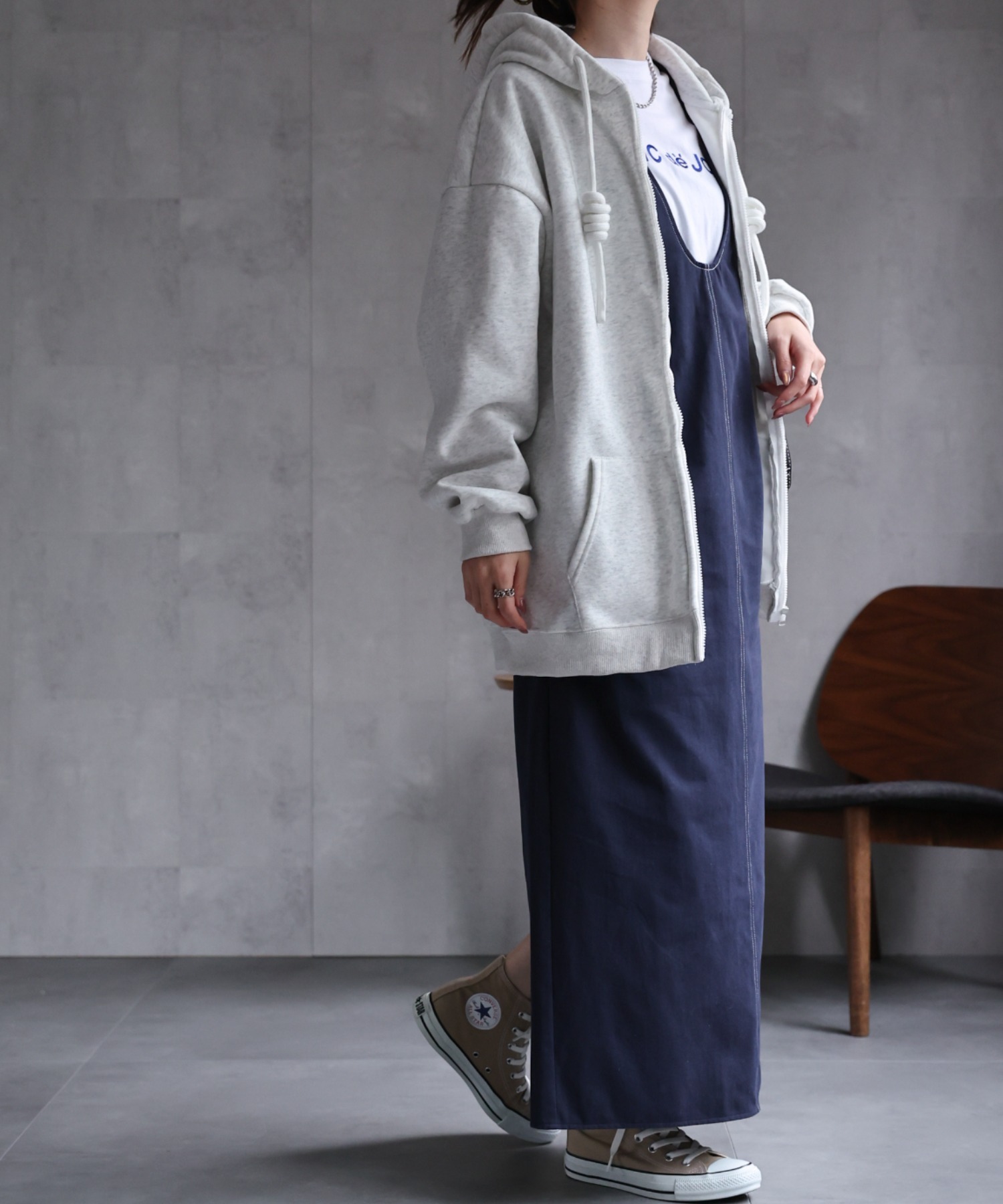 model:162cm 着用サイズ：F