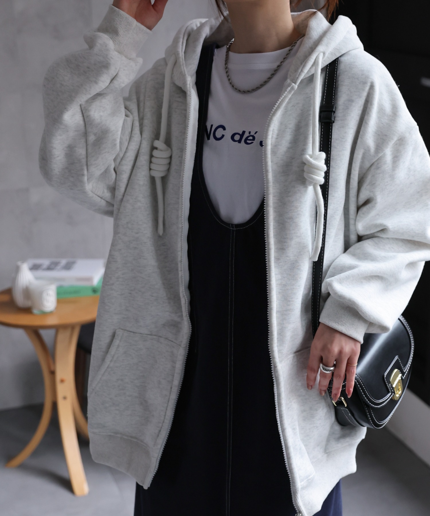 model:162cm 着用サイズ：F