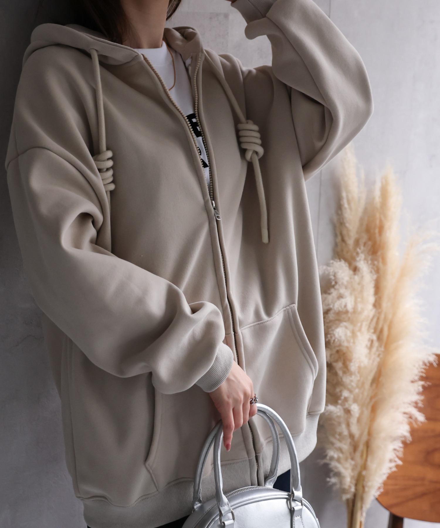 model:162cm 着用サイズ：F