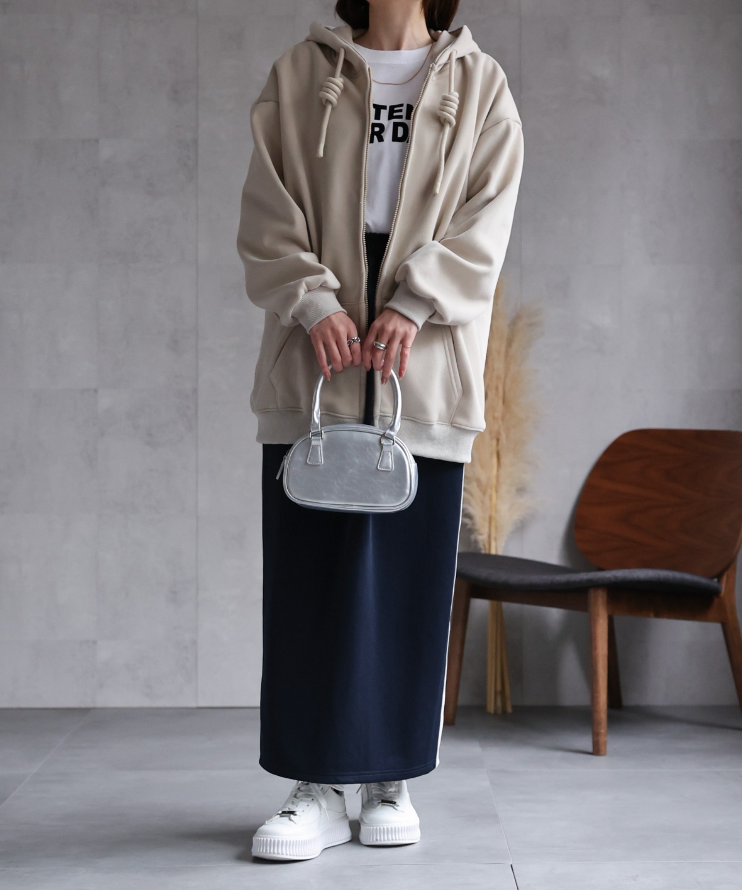 model:162cm 着用サイズ：F
