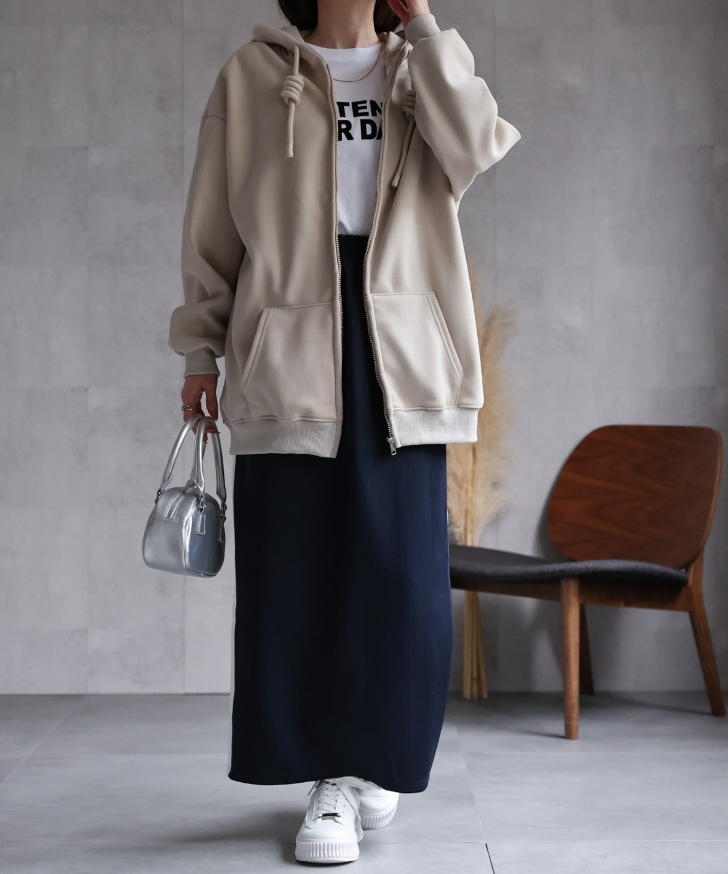 model:162cm 着用サイズ：F