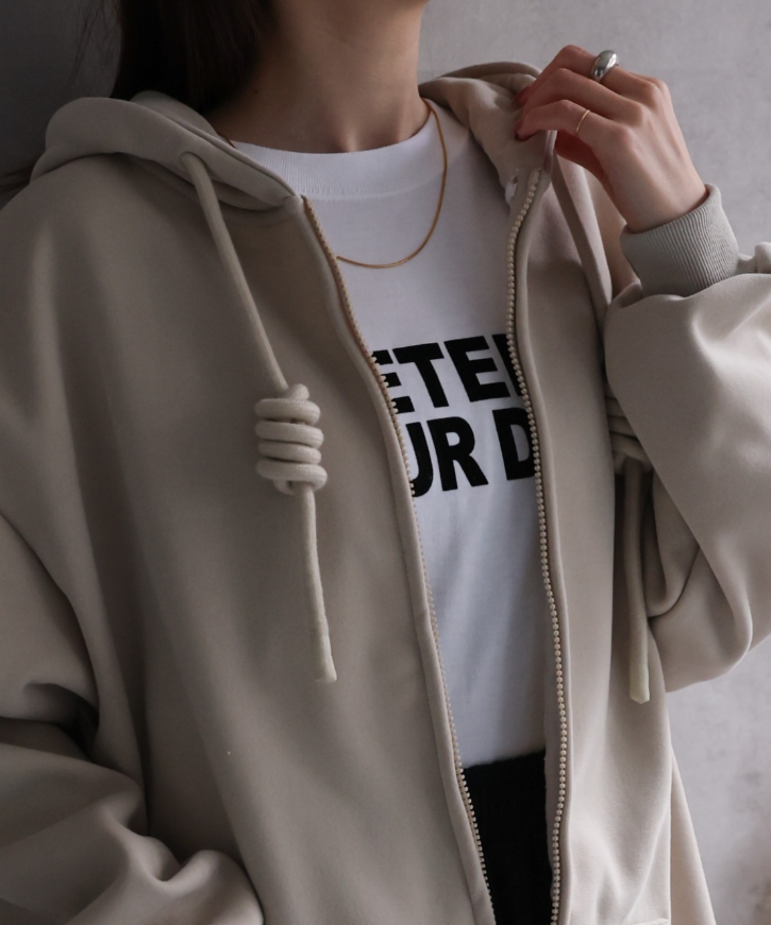model:162cm 着用サイズ：F