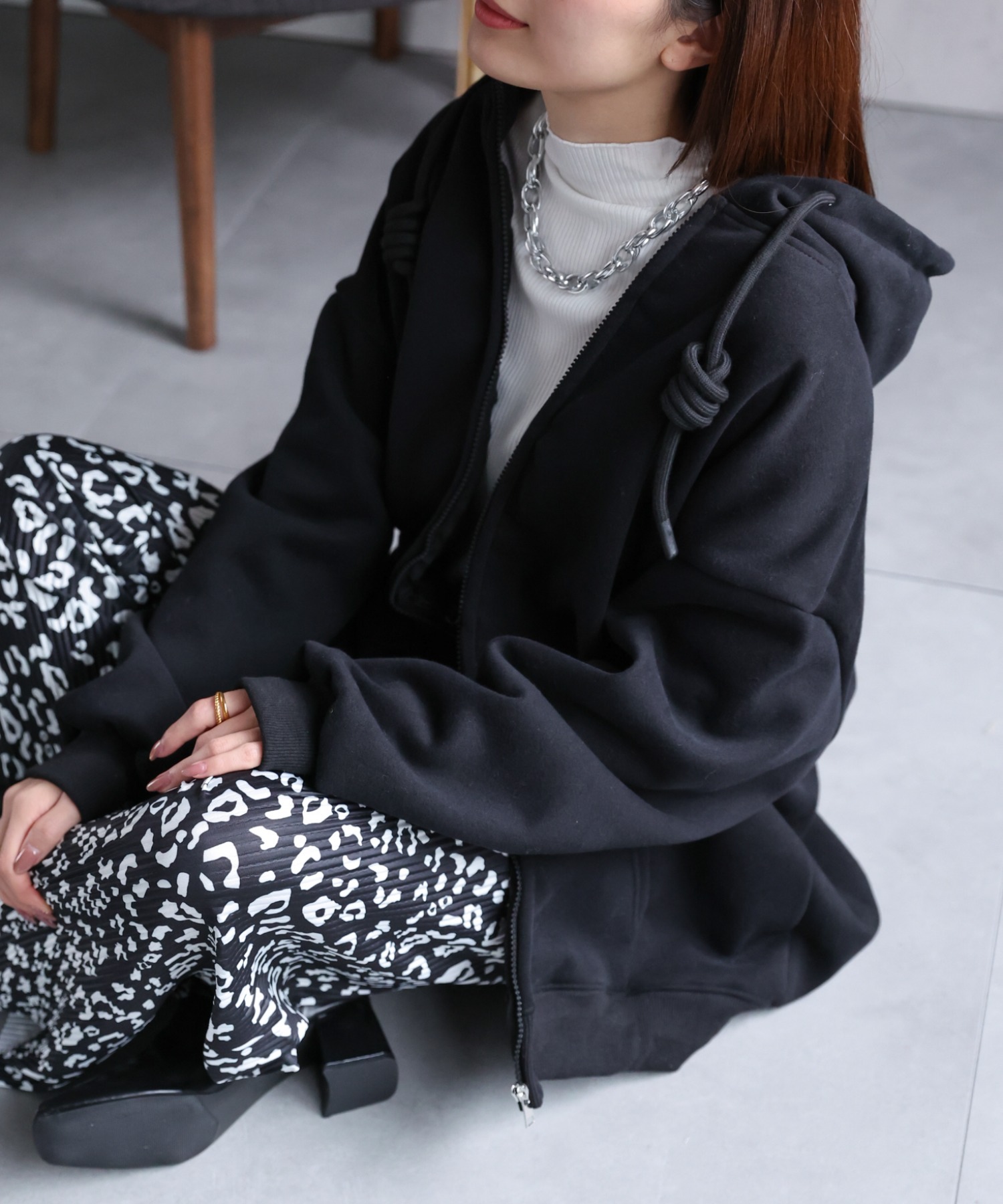 model:162cm 着用サイズ：F