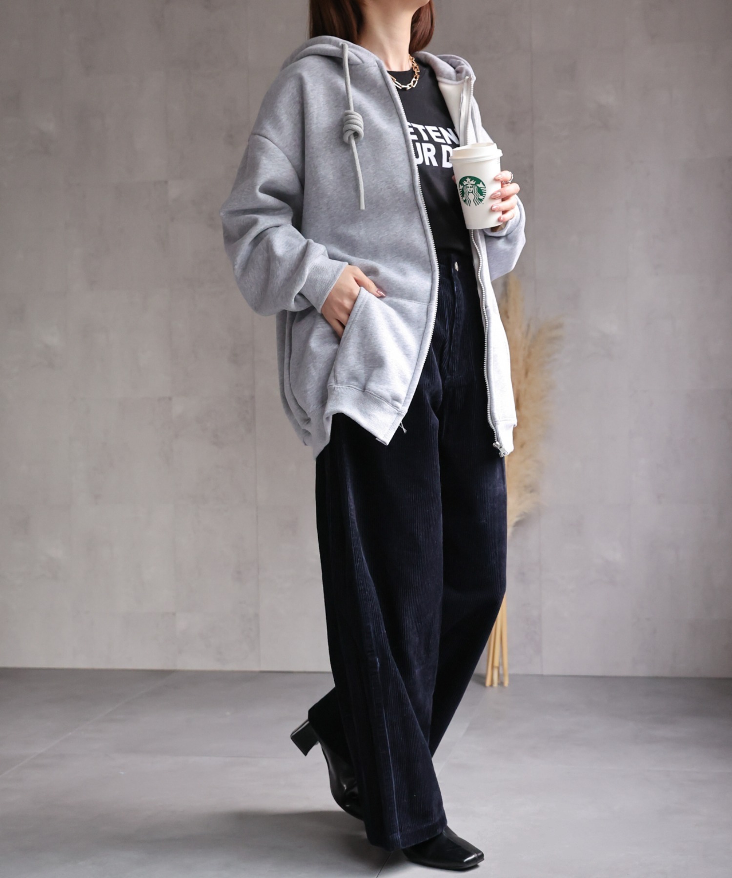 model:162cm 着用サイズ：F
