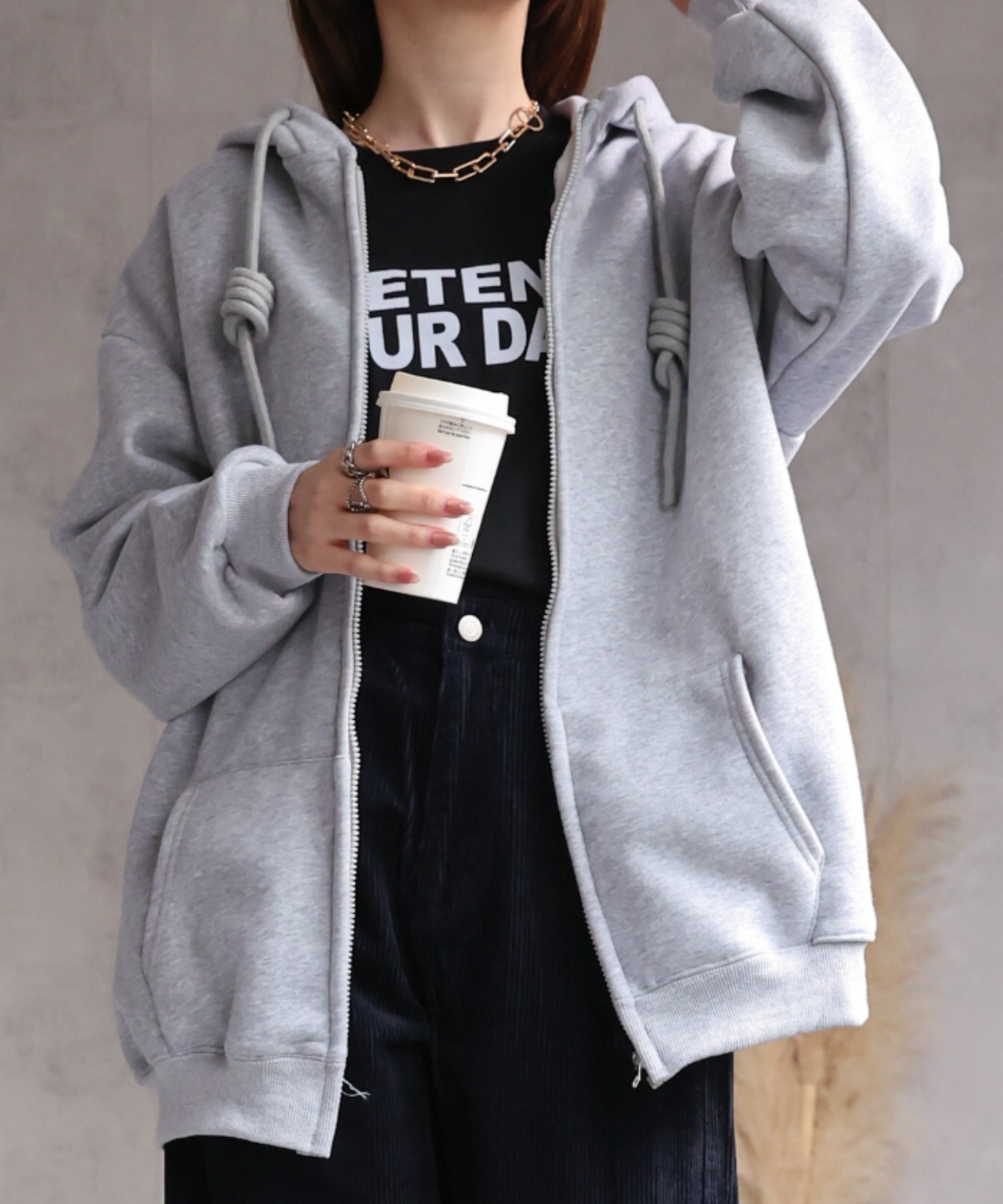 model:162cm 着用サイズ：F