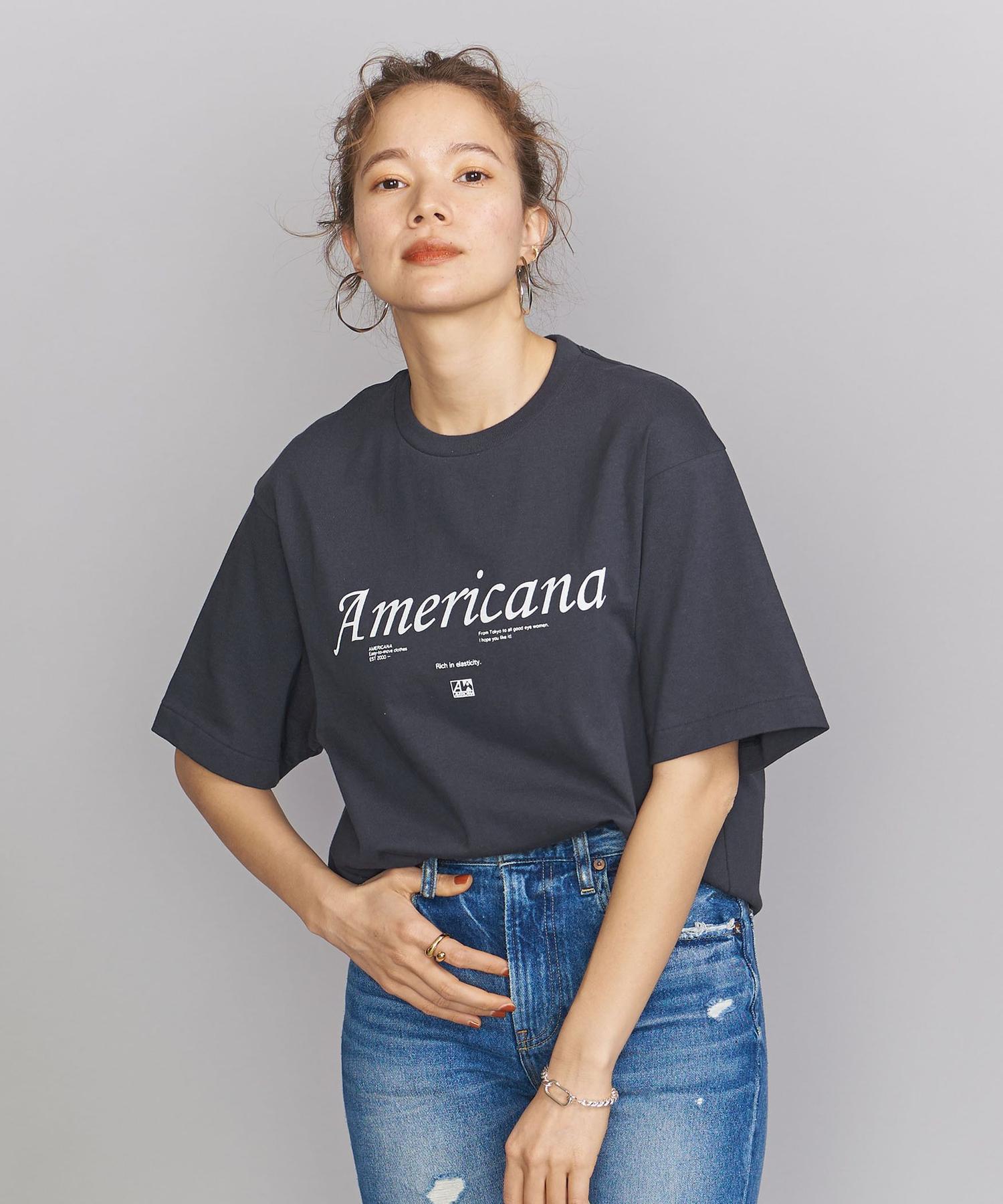 商品詳細 別注 Americana アメリカーナ プリントtシャツ Beauty Youth ビューティ ユース 公式通販