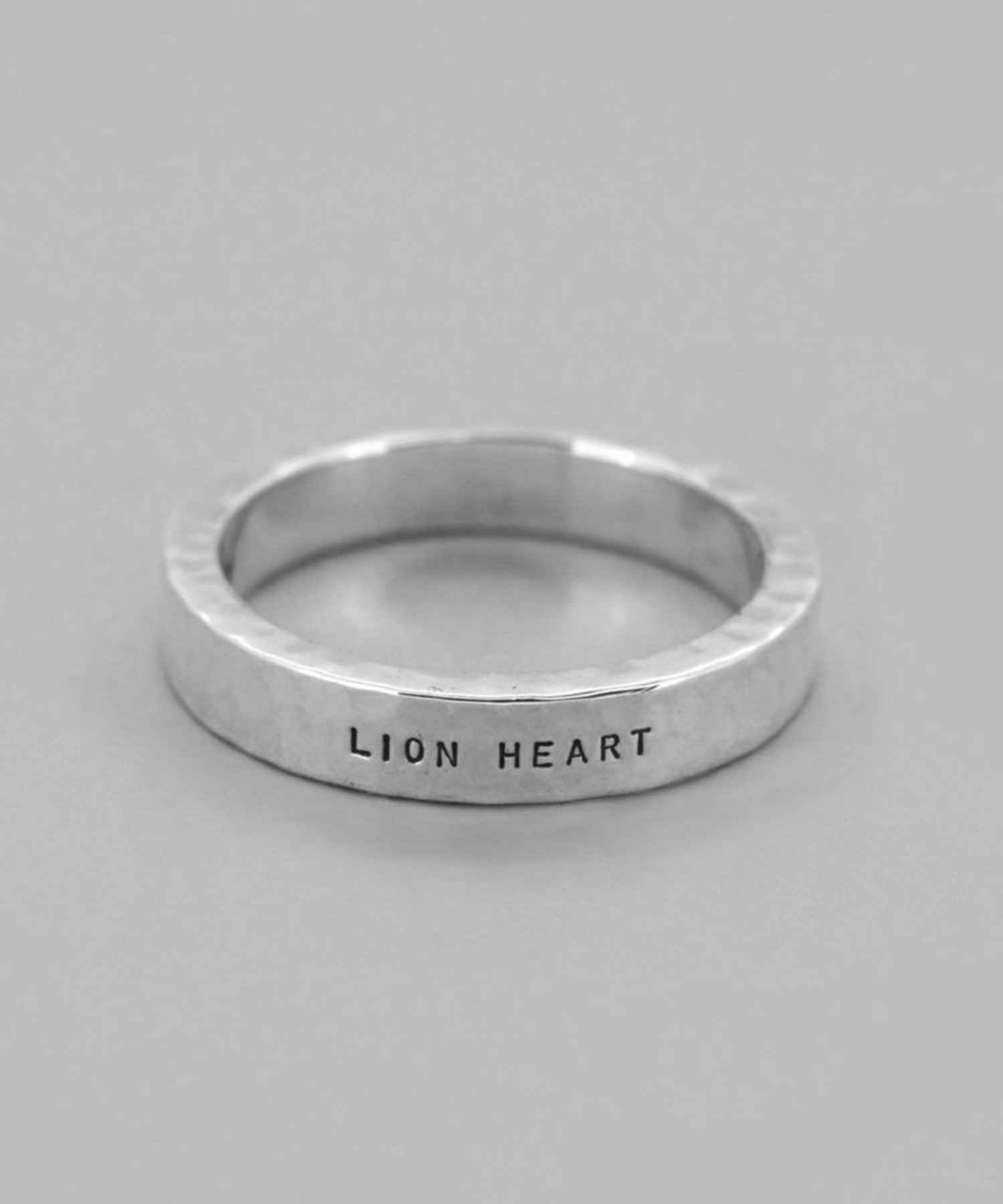 LION HEART】LH for Gift 槌目リング/シルバー925 01RN0551 【公式通販】