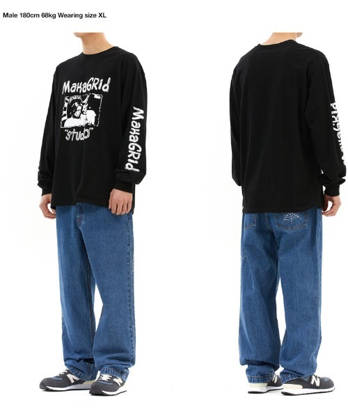 mahagrid/マハグリッド』BACKSTAGE LS TEE/バックステージ 長袖T