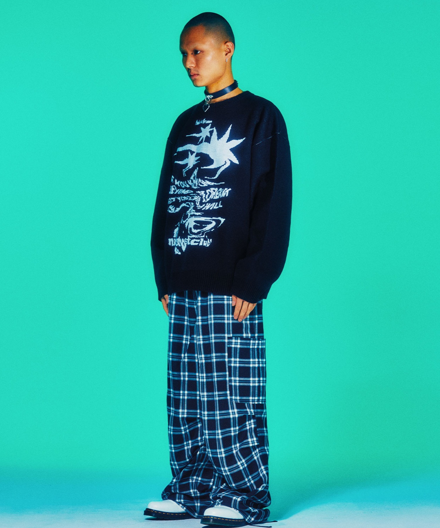 早い者勝ち！the pool aoyama ロゴニット A'GEM/9 × .kom 『NICE GHOST CLUB/ナイスゴーストクラブ