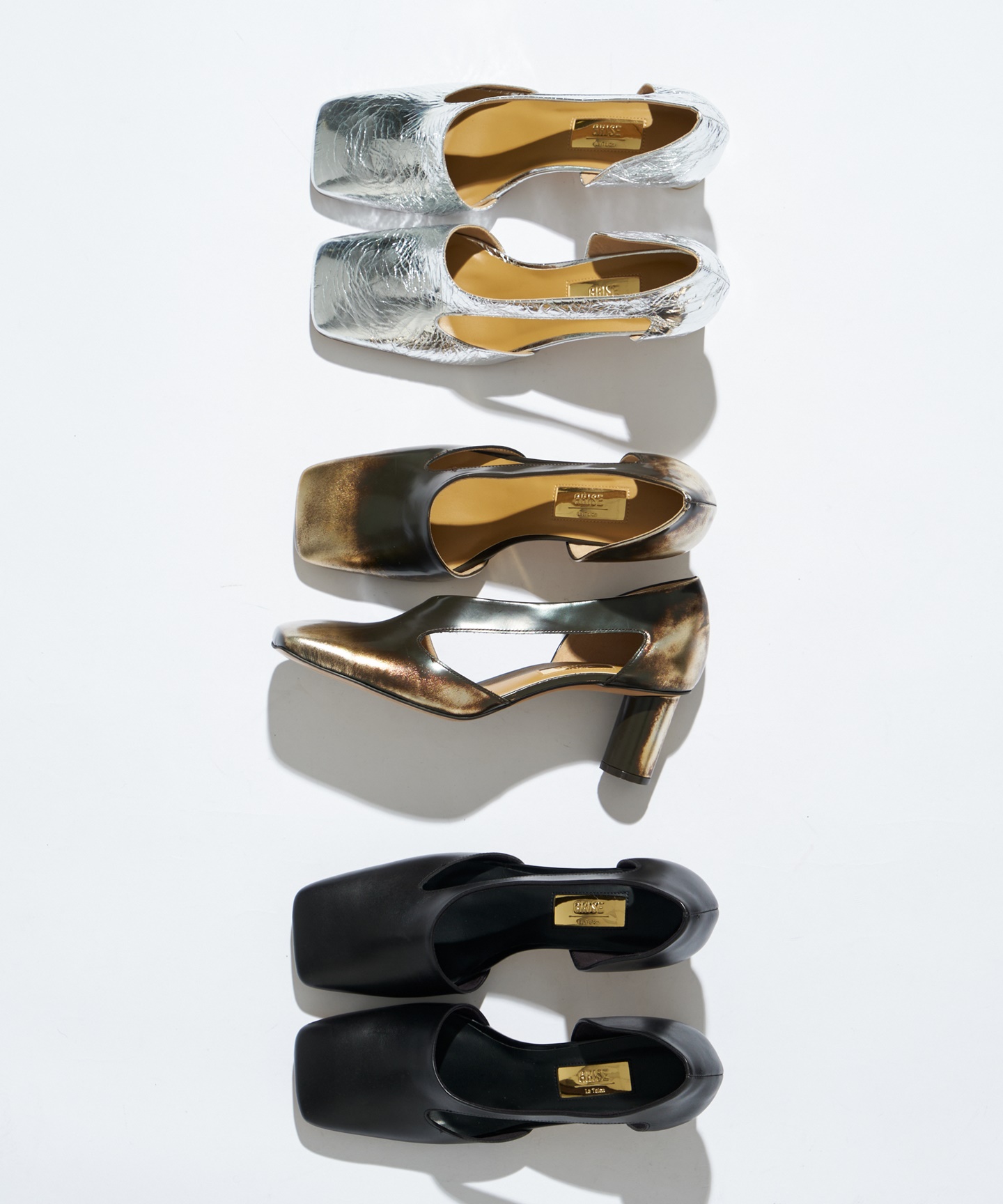 GRISE6cmレザーARTYアシメカットセパレート