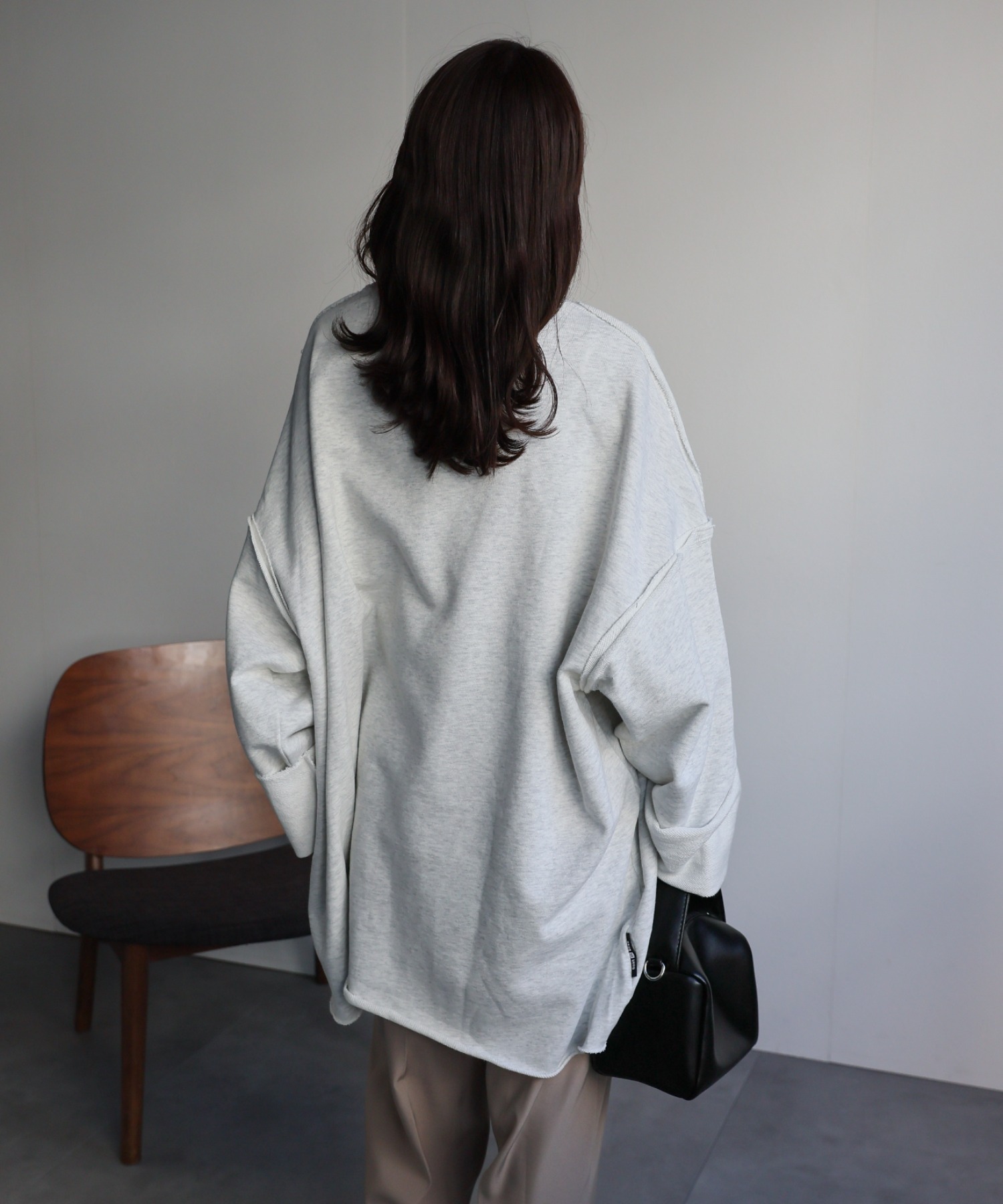 model：156cm 着用サイズ：FREE