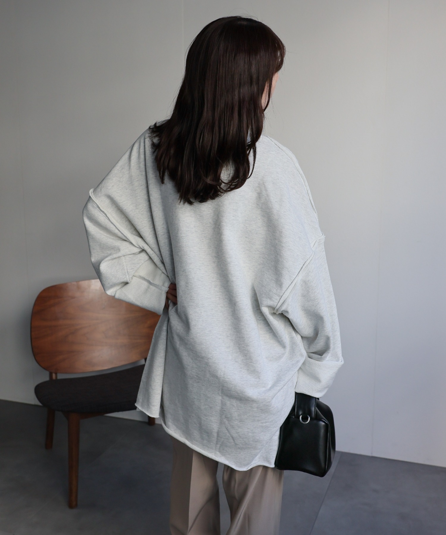 model：156cm 着用サイズ：FREE