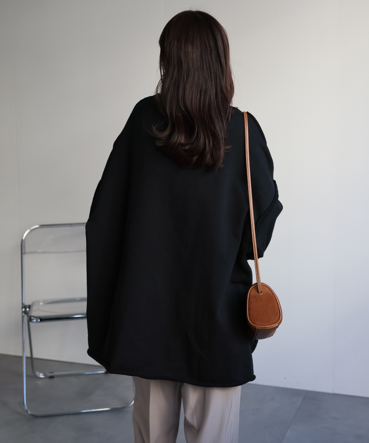 model：156cm 着用サイズ：FREE