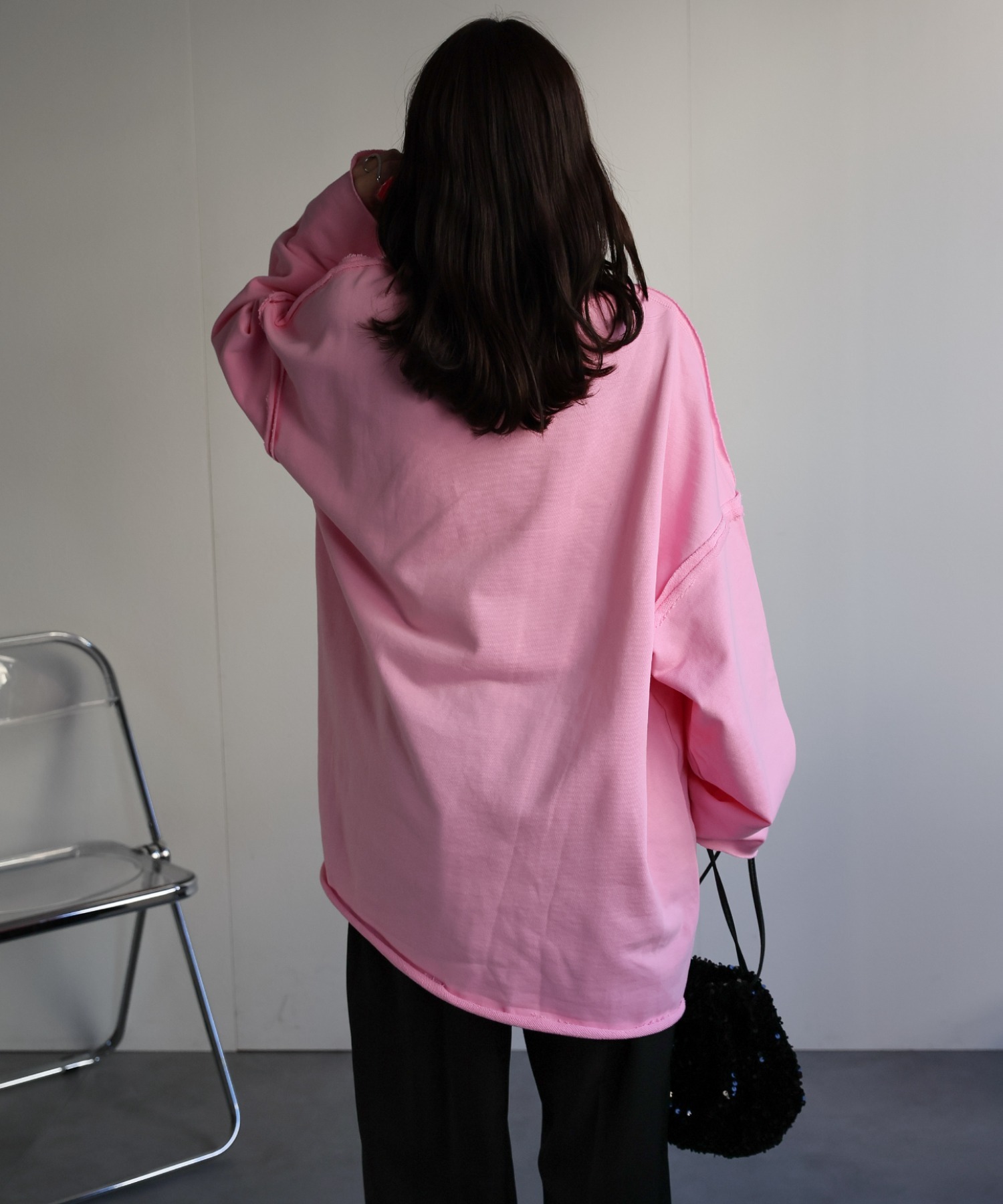 model：156cm 着用サイズ：FREE