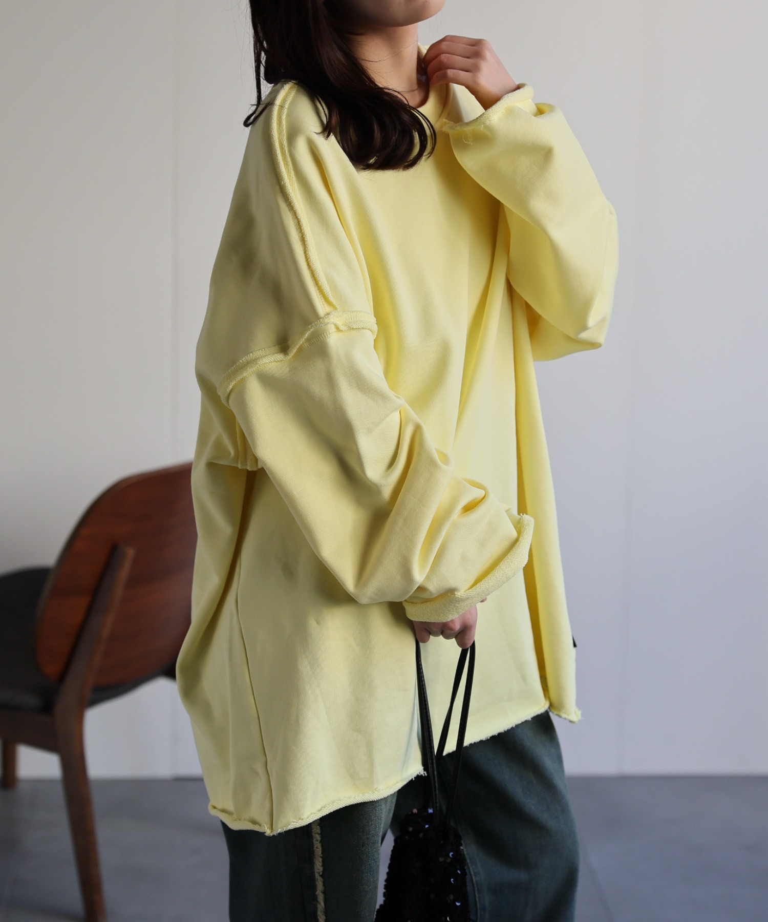 model：156cm 着用サイズ：FREE