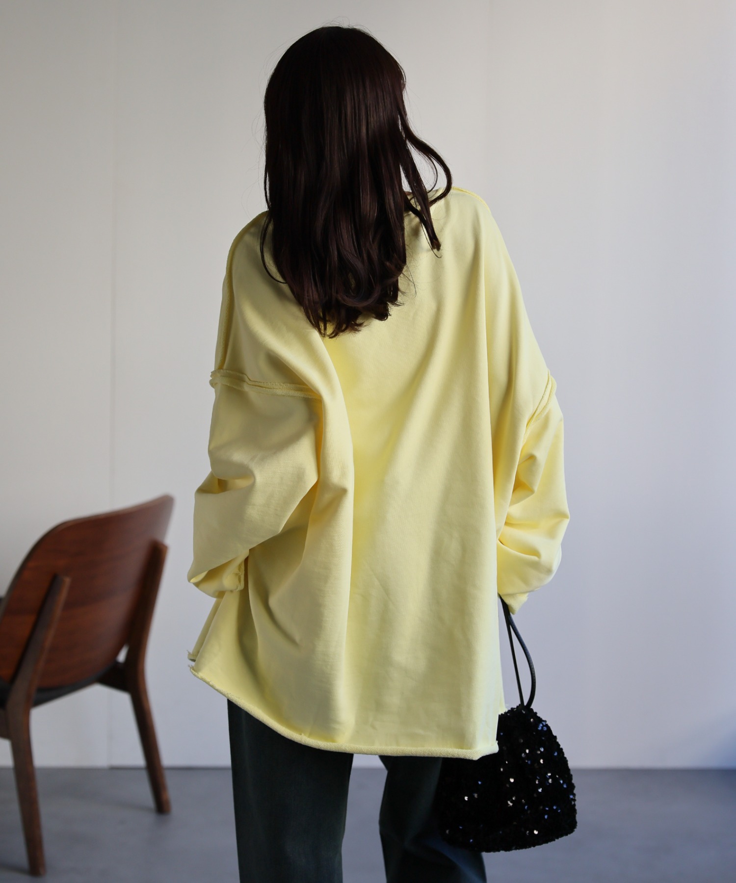 model：156cm 着用サイズ：FREE
