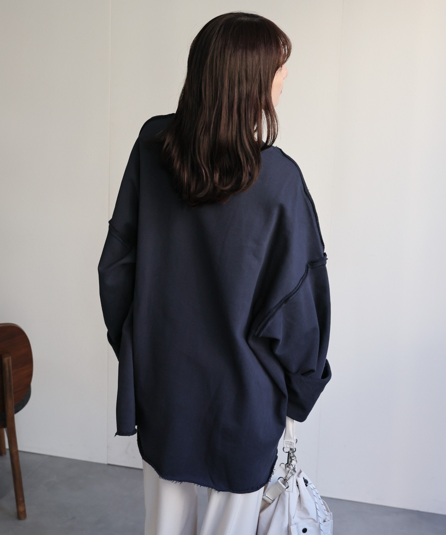 model：156cm 着用サイズ：FREE