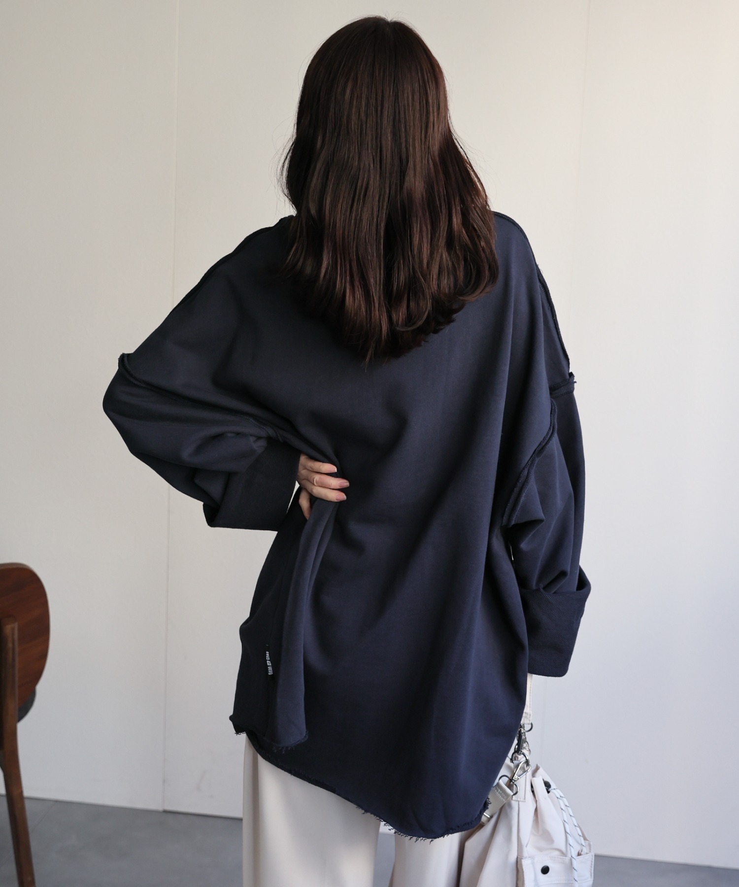 model：156cm 着用サイズ：FREE