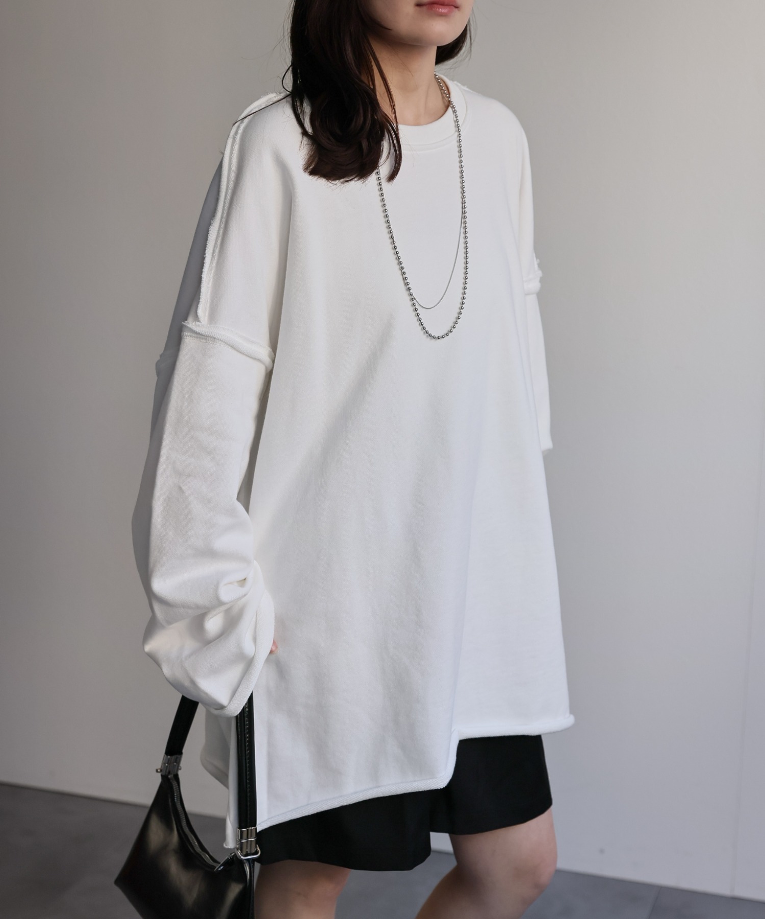 model：156cm 着用サイズ：FREE