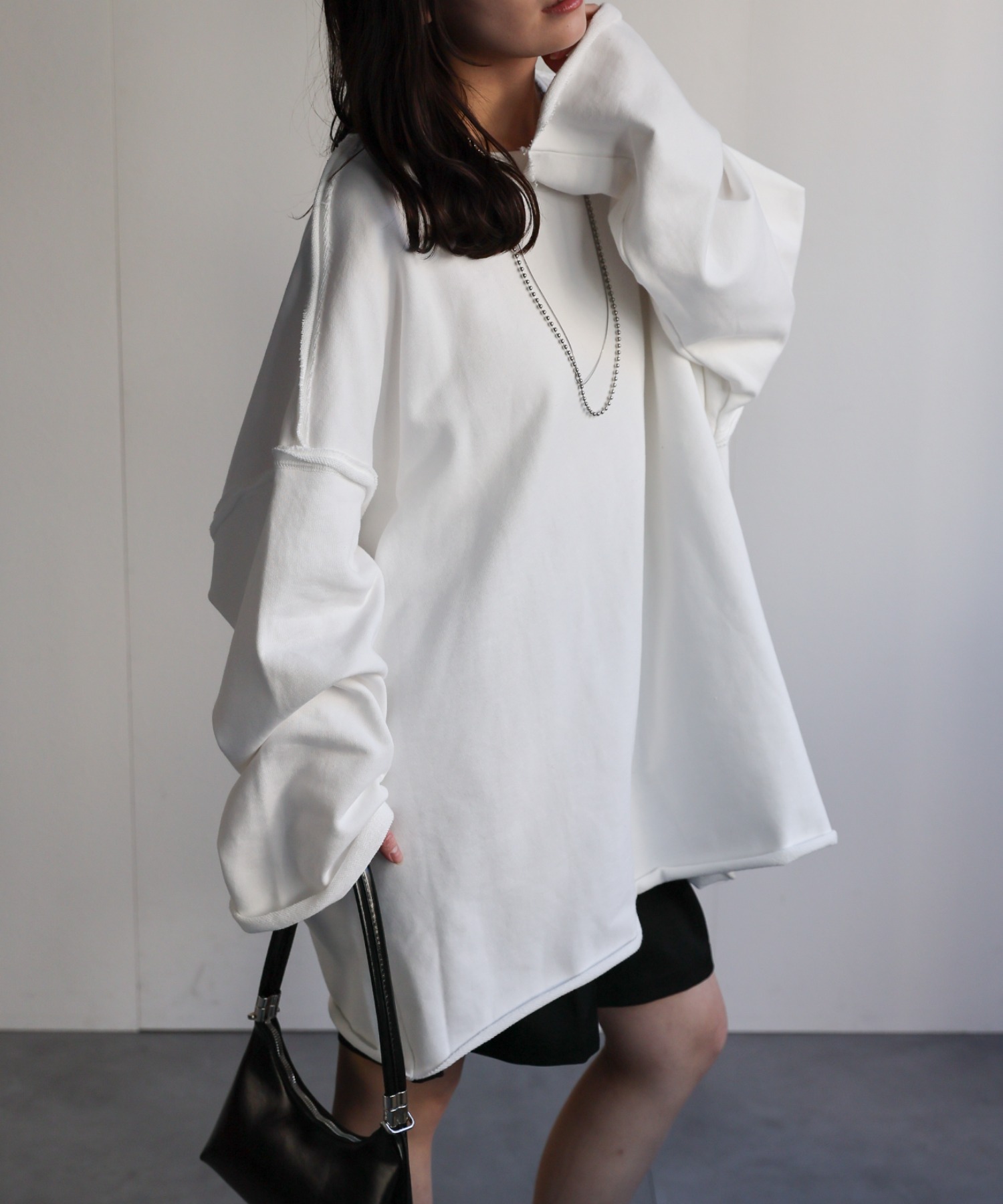 model：156cm 着用サイズ：FREE