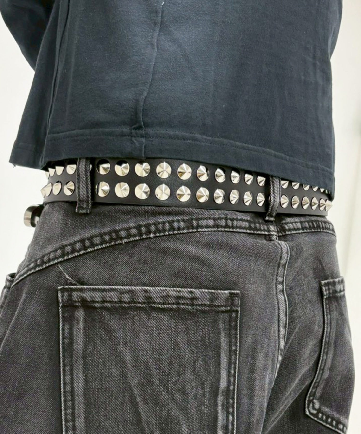 ARULE/アルール』 Cross Stud Belt/クロススタッズベルト ARULE│A'GEM