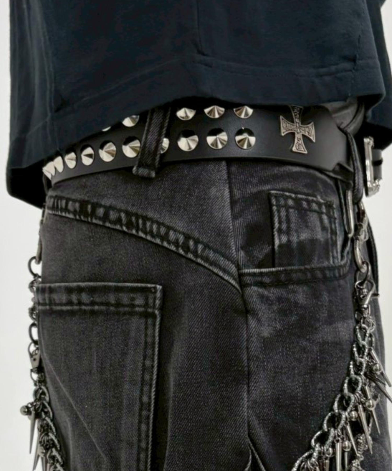ARULE/アルール』 Cross Stud Belt/クロススタッズベルト ARULE│A'GEM